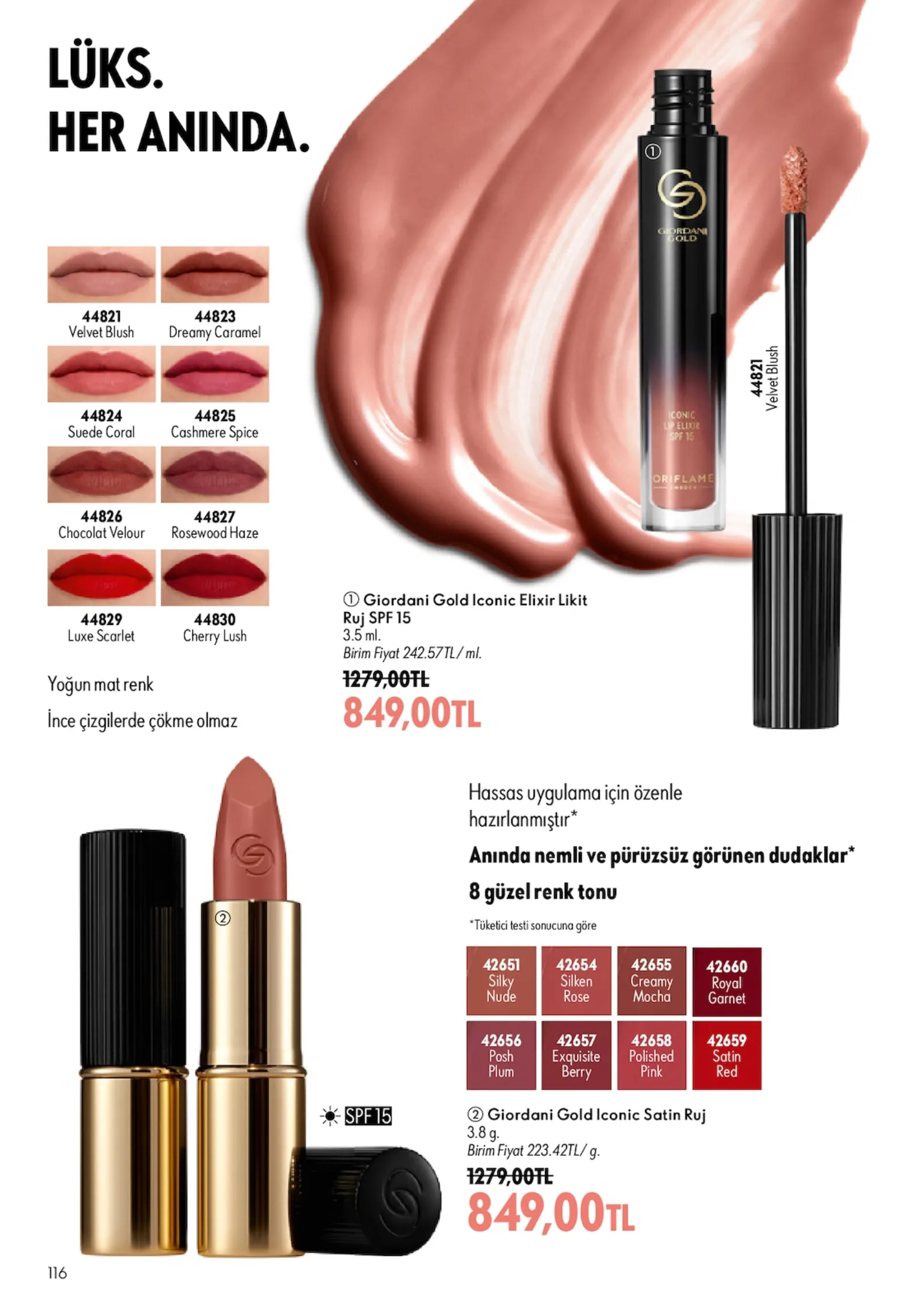 Oriflame broşürü sayfa 116