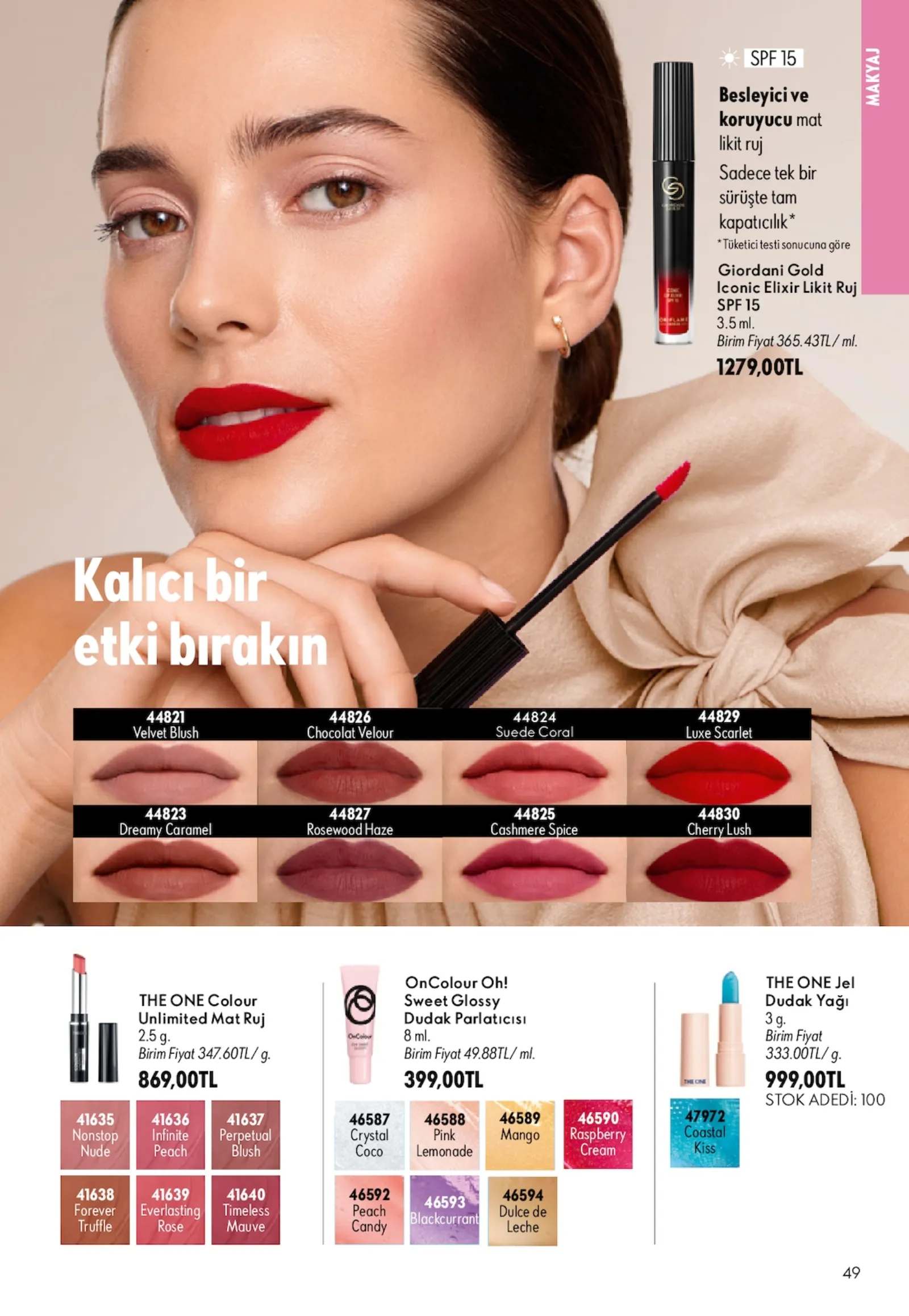 Oriflame broşürü sayfa 49