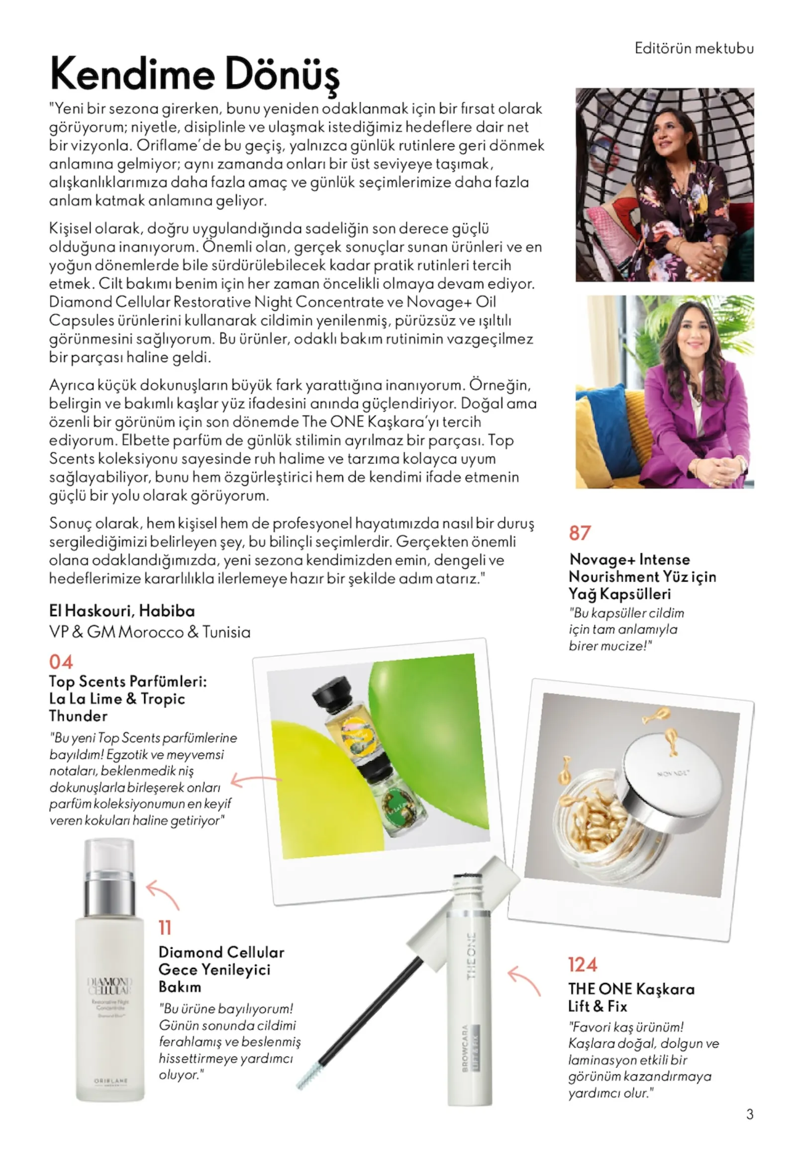 Oriflame broşürü sayfa 3