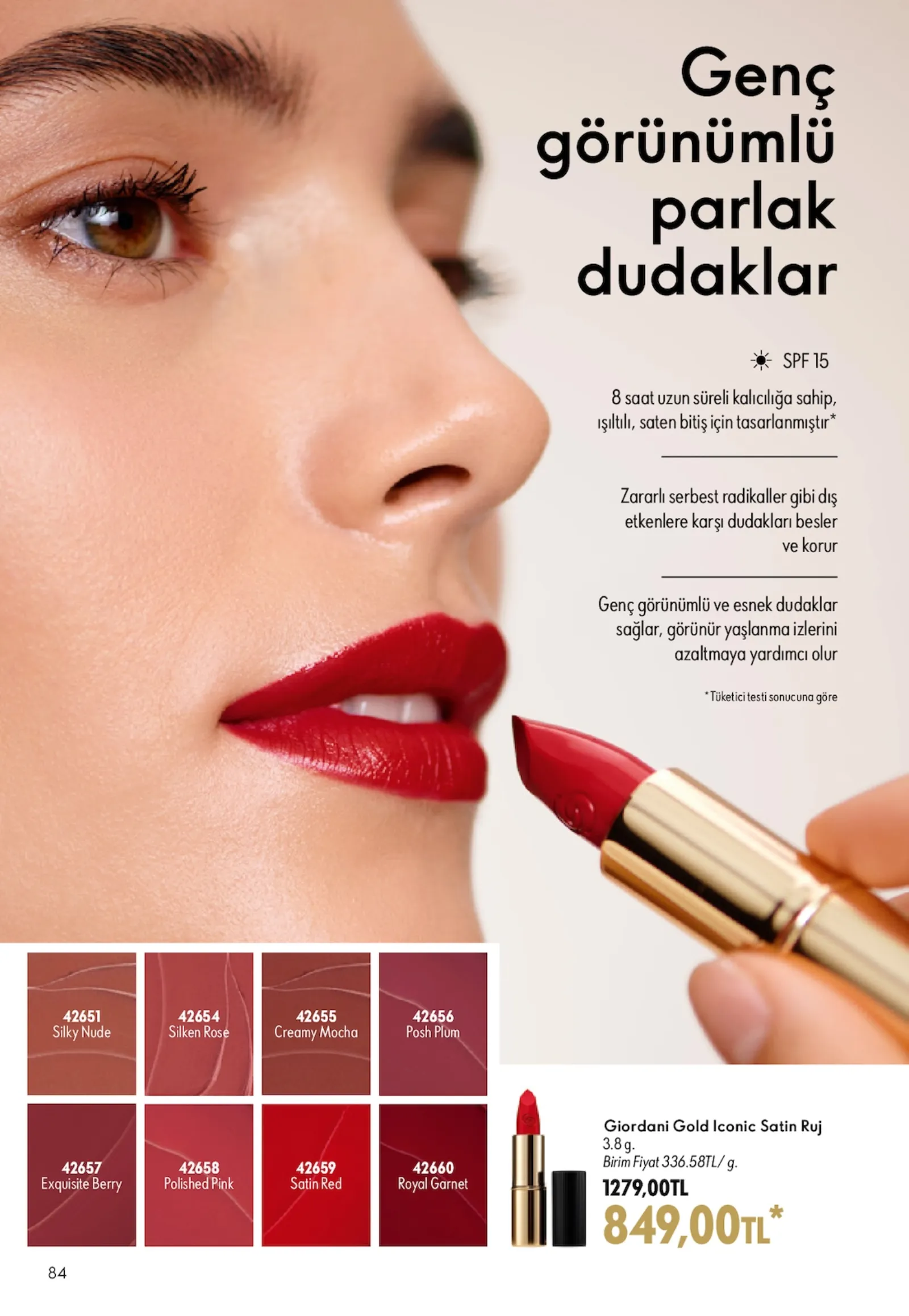 Oriflame broşürü sayfa 84