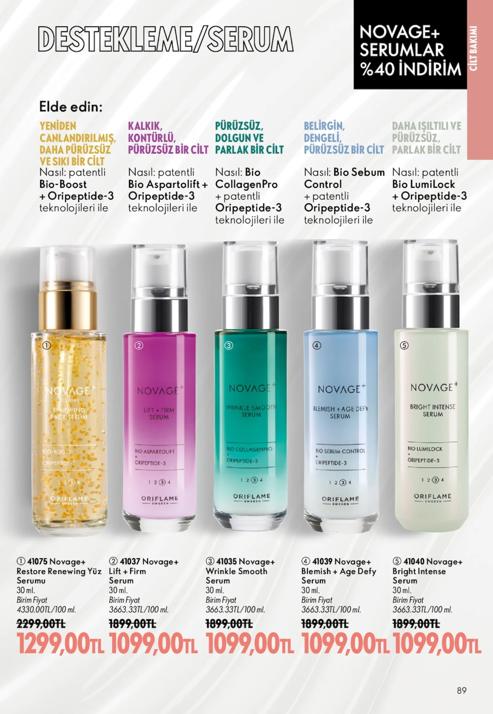 Oriflame broşürü sayfa 89