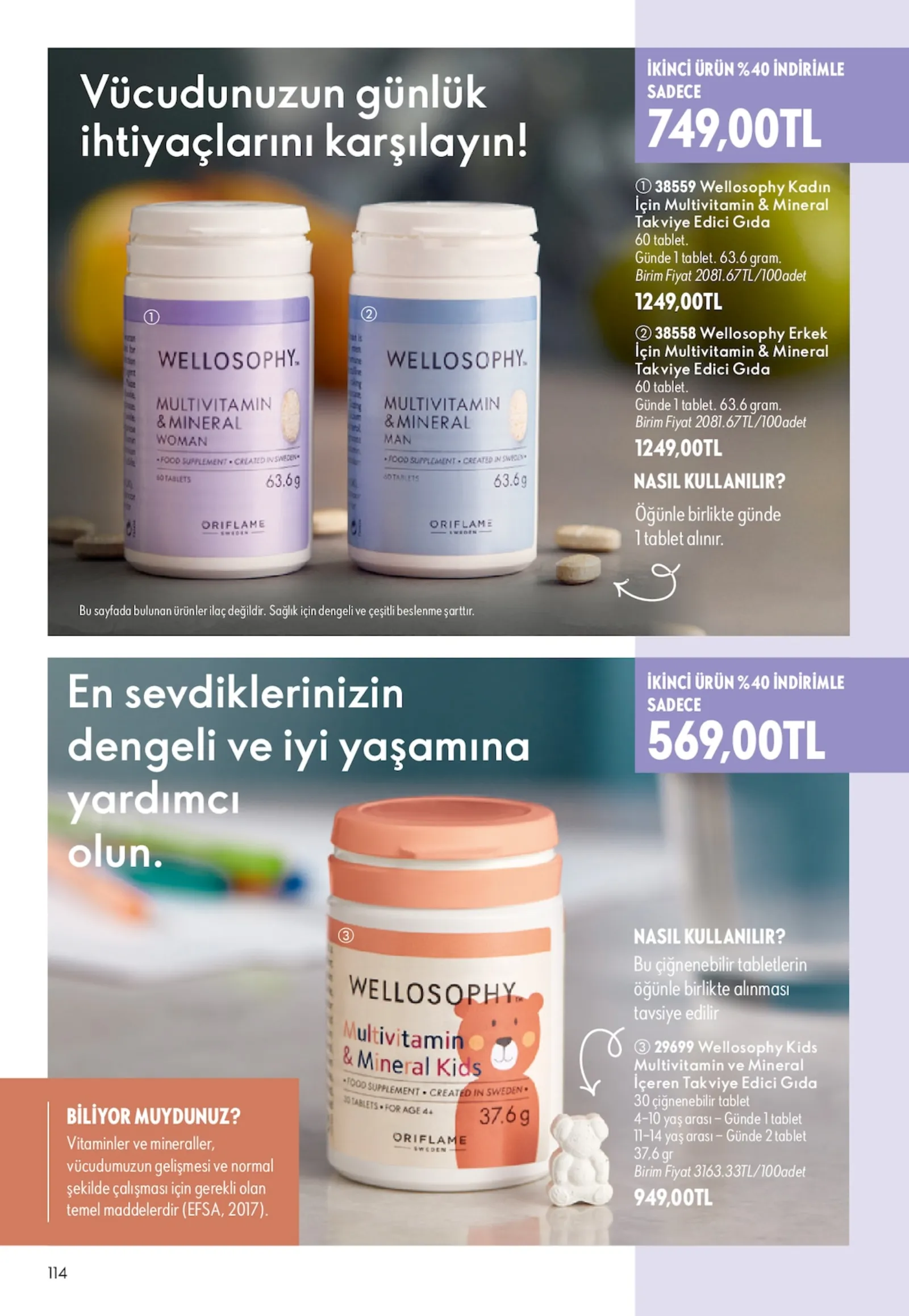 Oriflame broşürü sayfa 114