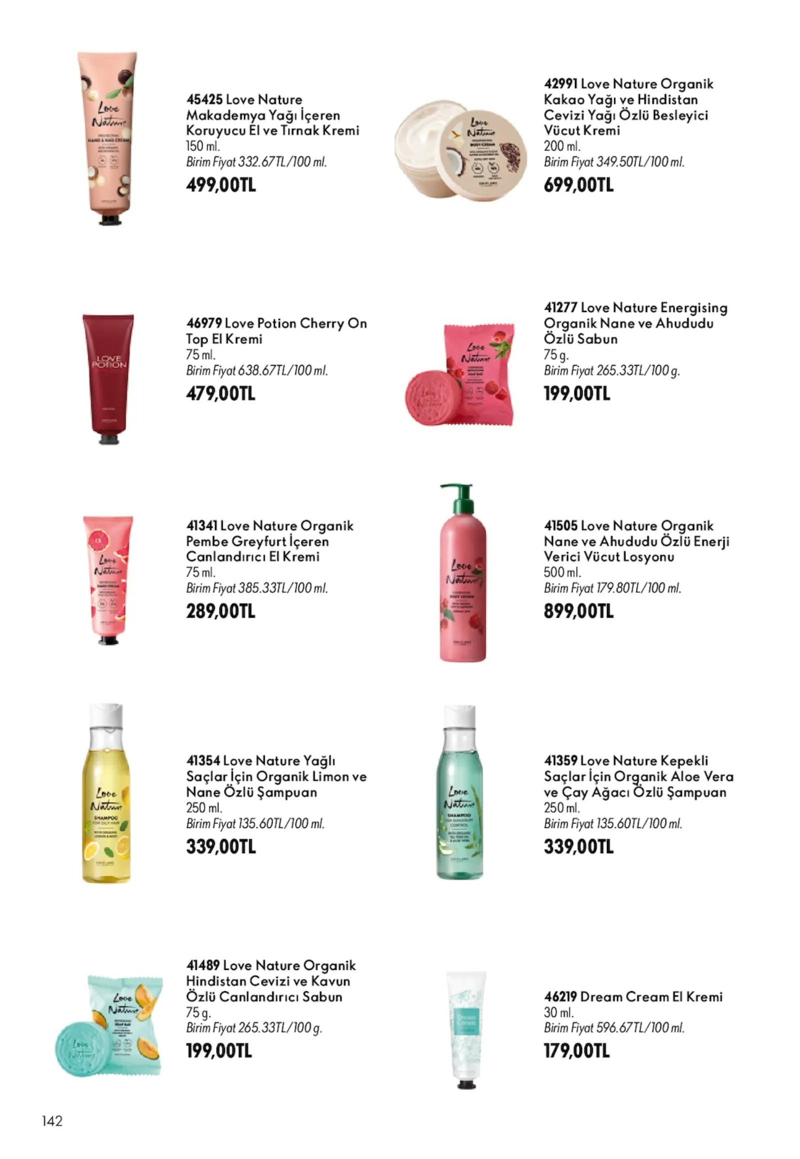 Oriflame broşürü sayfa 142