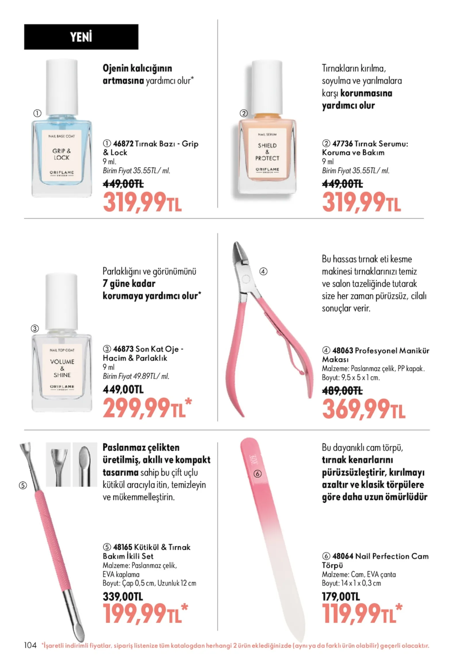 Oriflame broşürü sayfa 104