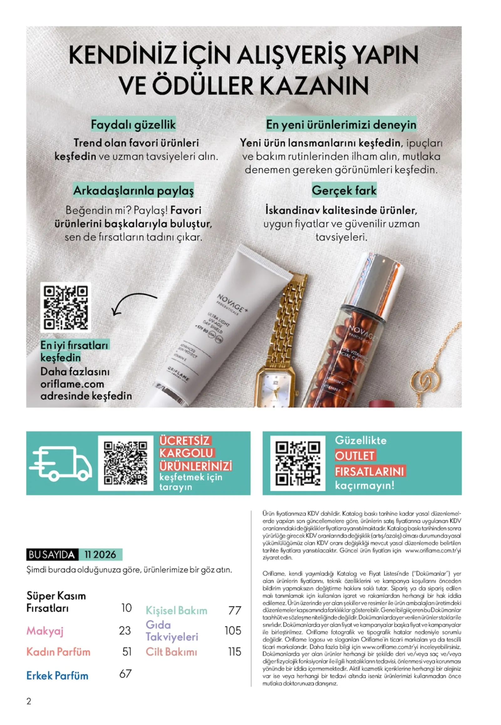 Oriflame broşürü sayfa 2