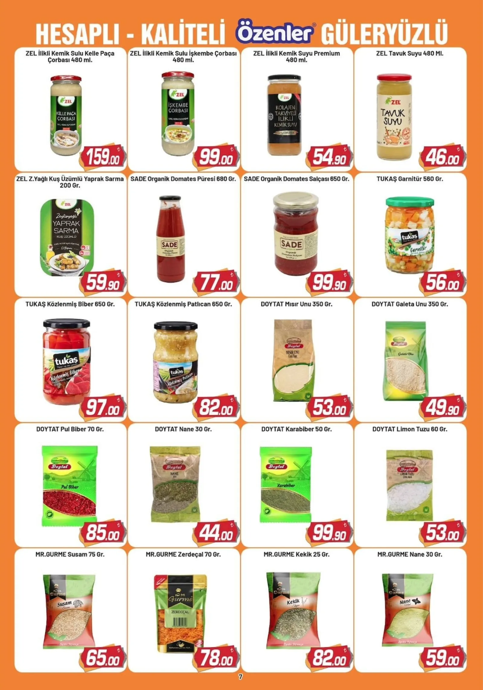 Özenler Market broşürü sayfa 7