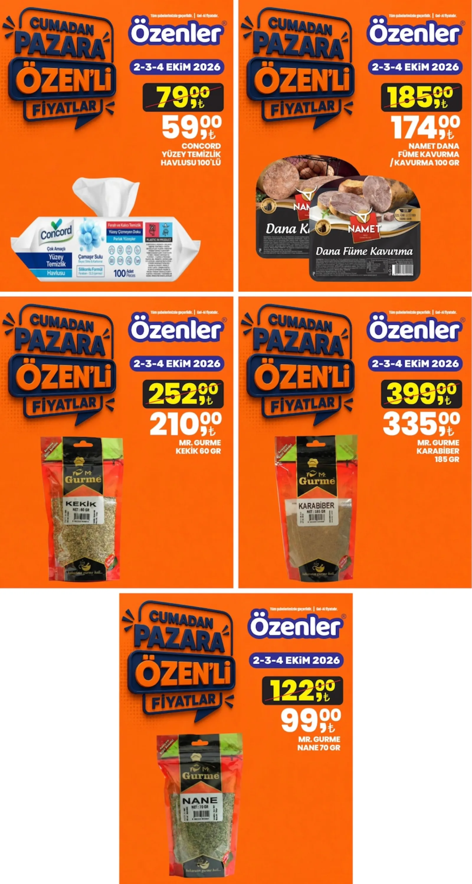 Özenler Market broşürü sayfa 2
