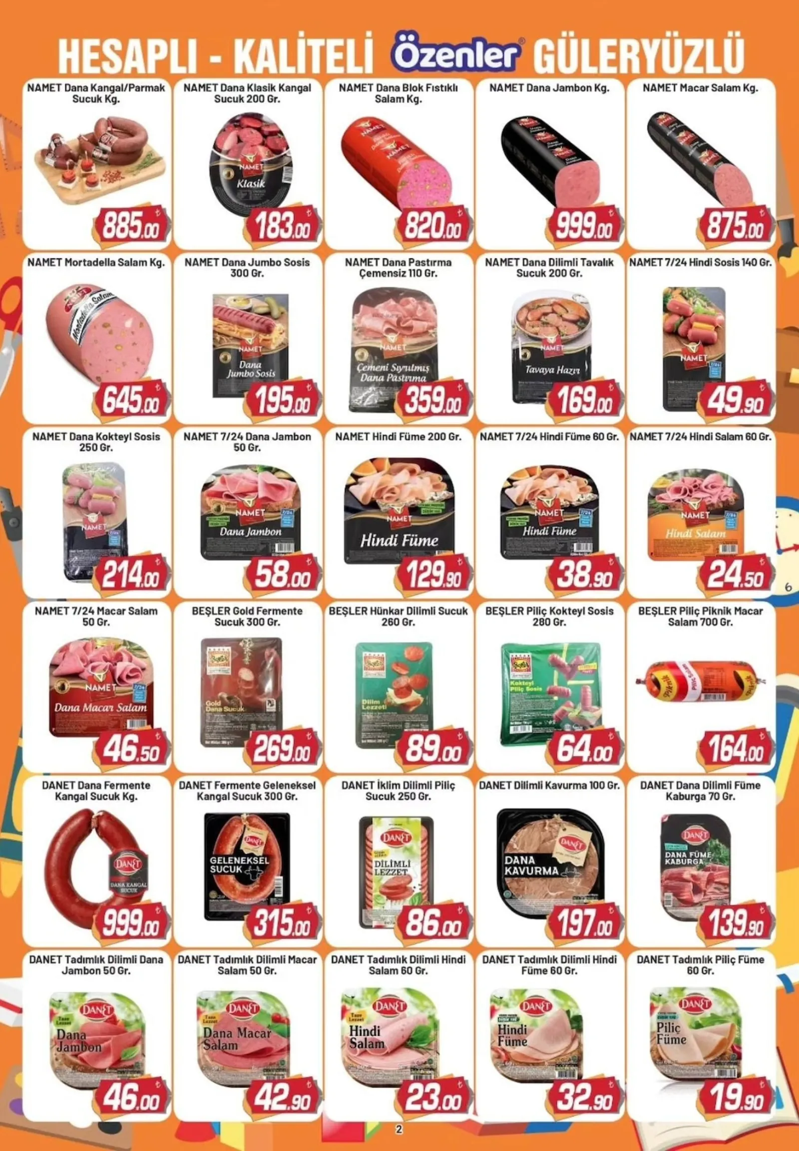 Özenler Market broşürü sayfa 3