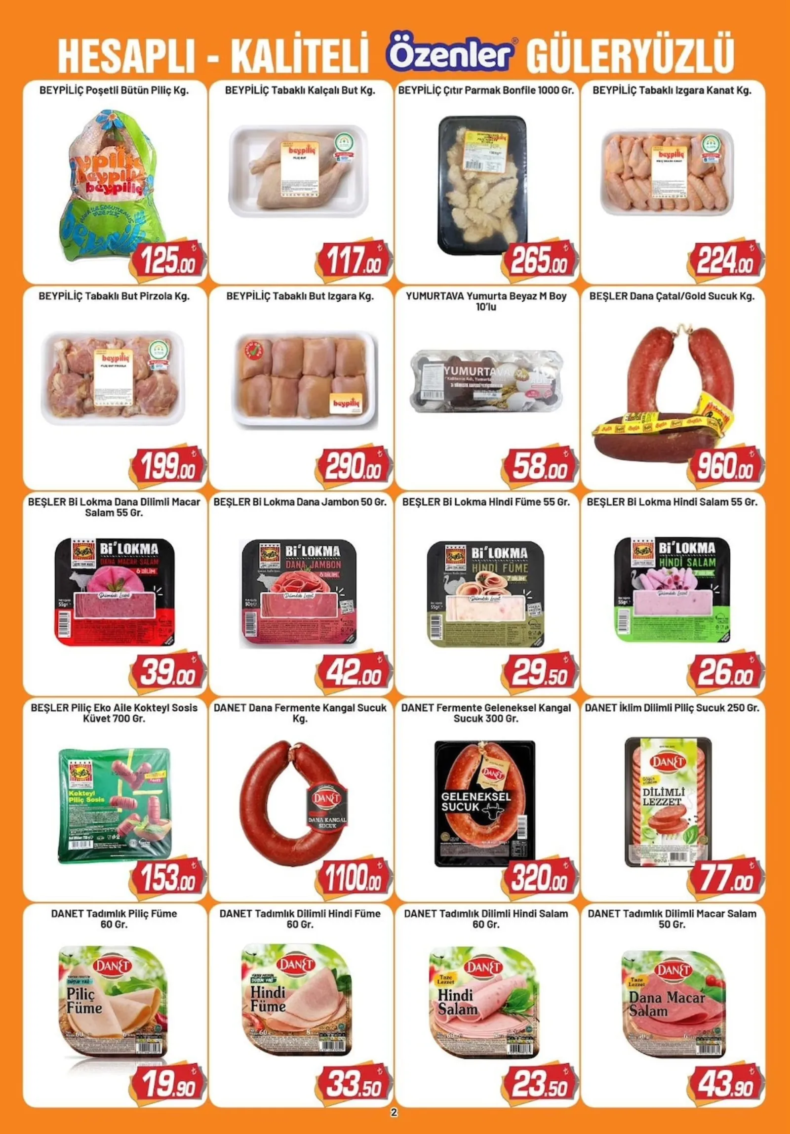 Özenler Market broşürü sayfa 2