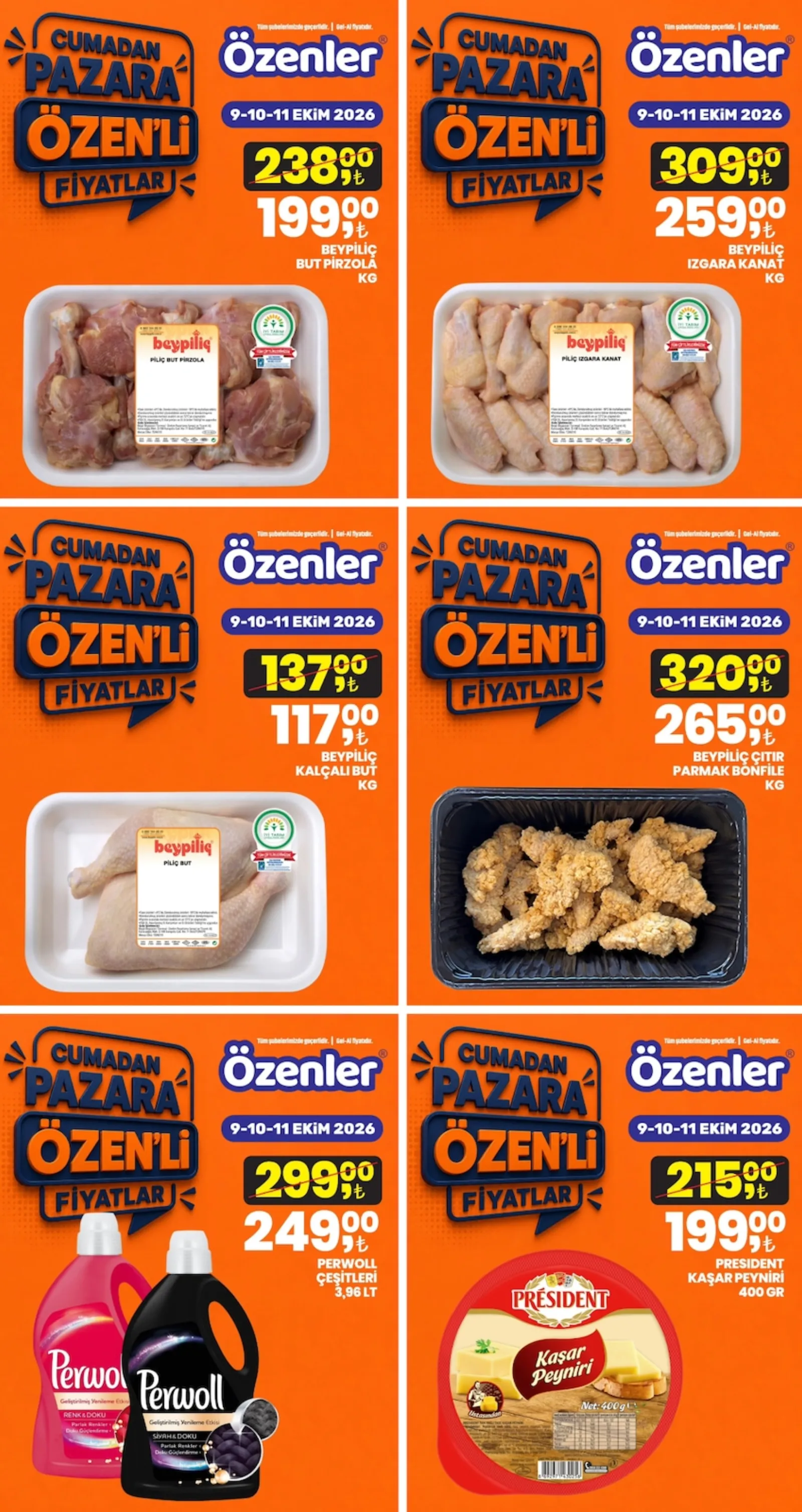 Özenler Market broşürü sayfa 1