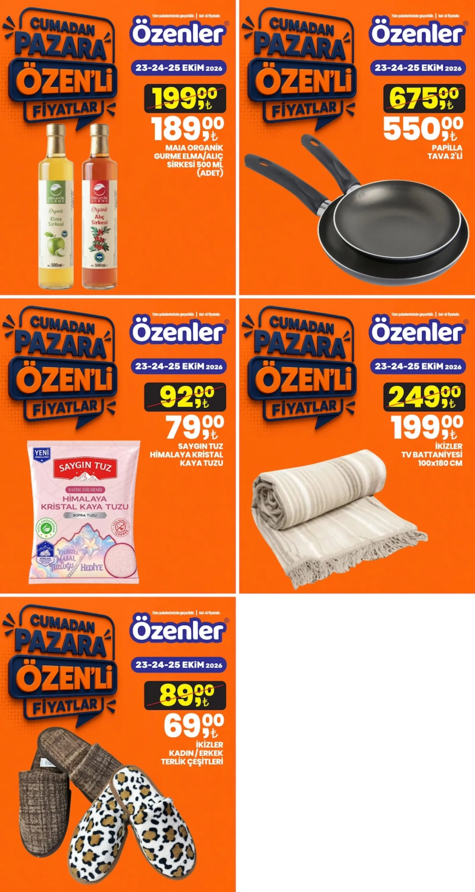 Özenler Market broşürü sayfa 2