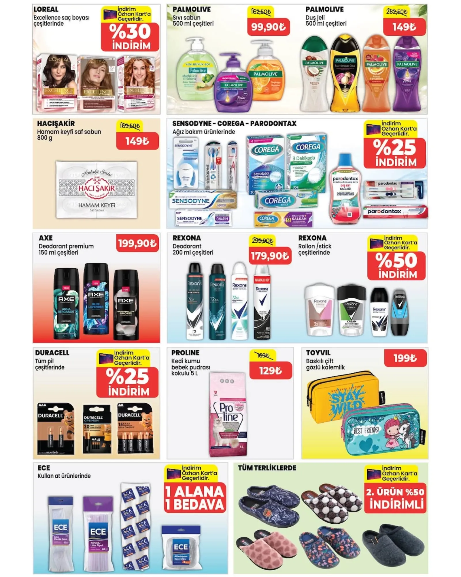 Özhan Marketler Zinciri broşürü sayfa 7