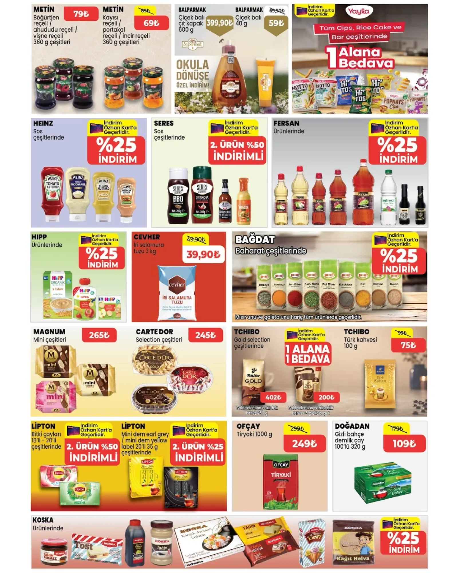 Özhan Marketler Zinciri broşürü sayfa 5