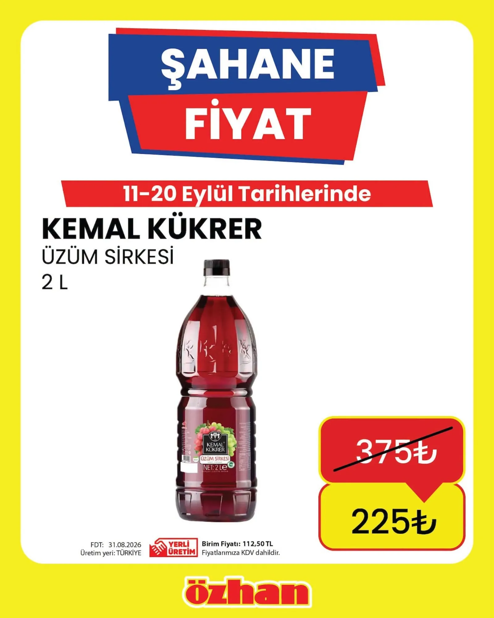 Özhan Marketler Zinciri broşürü sayfa 2