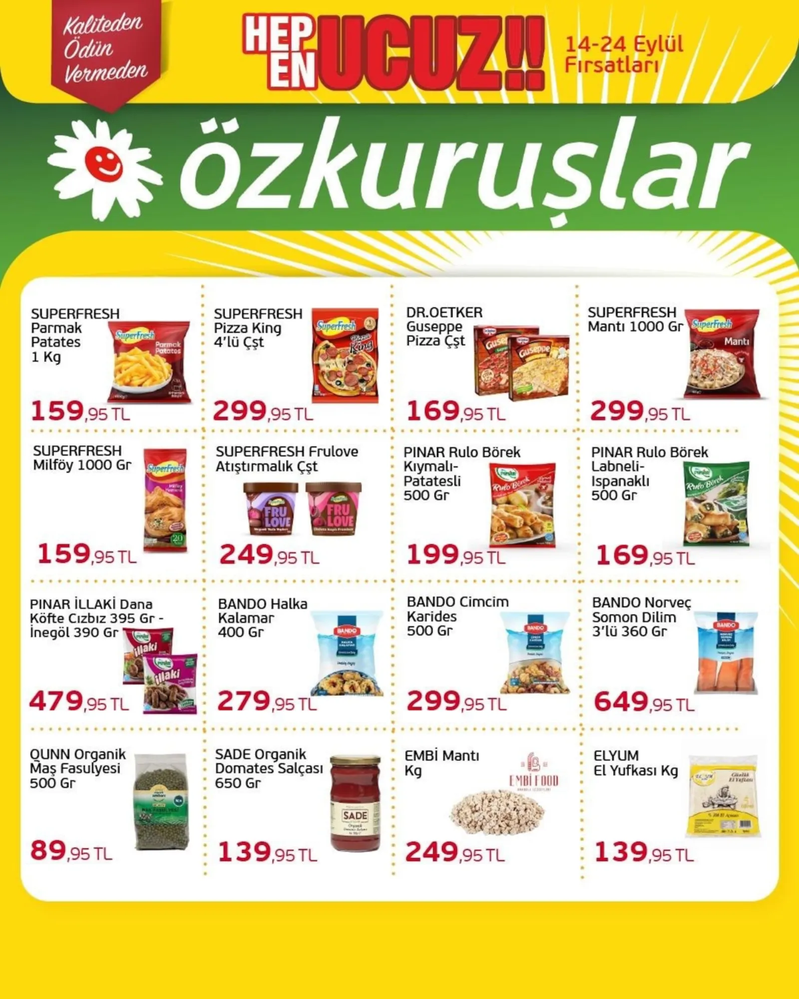 Özkuruşlar Gıda broşürü sayfa 6