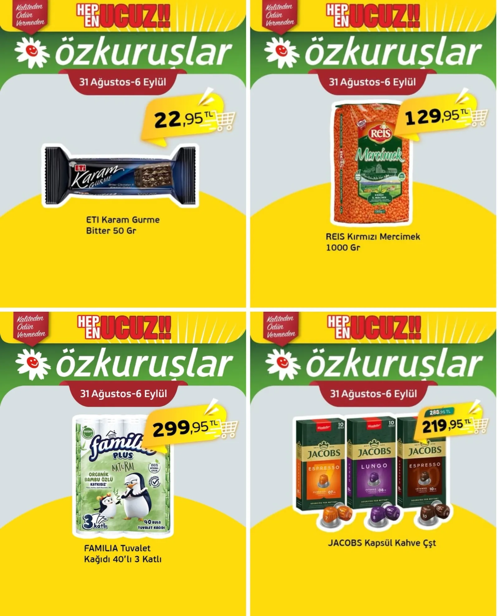 Özkuruşlar Gıda broşürü sayfa 2