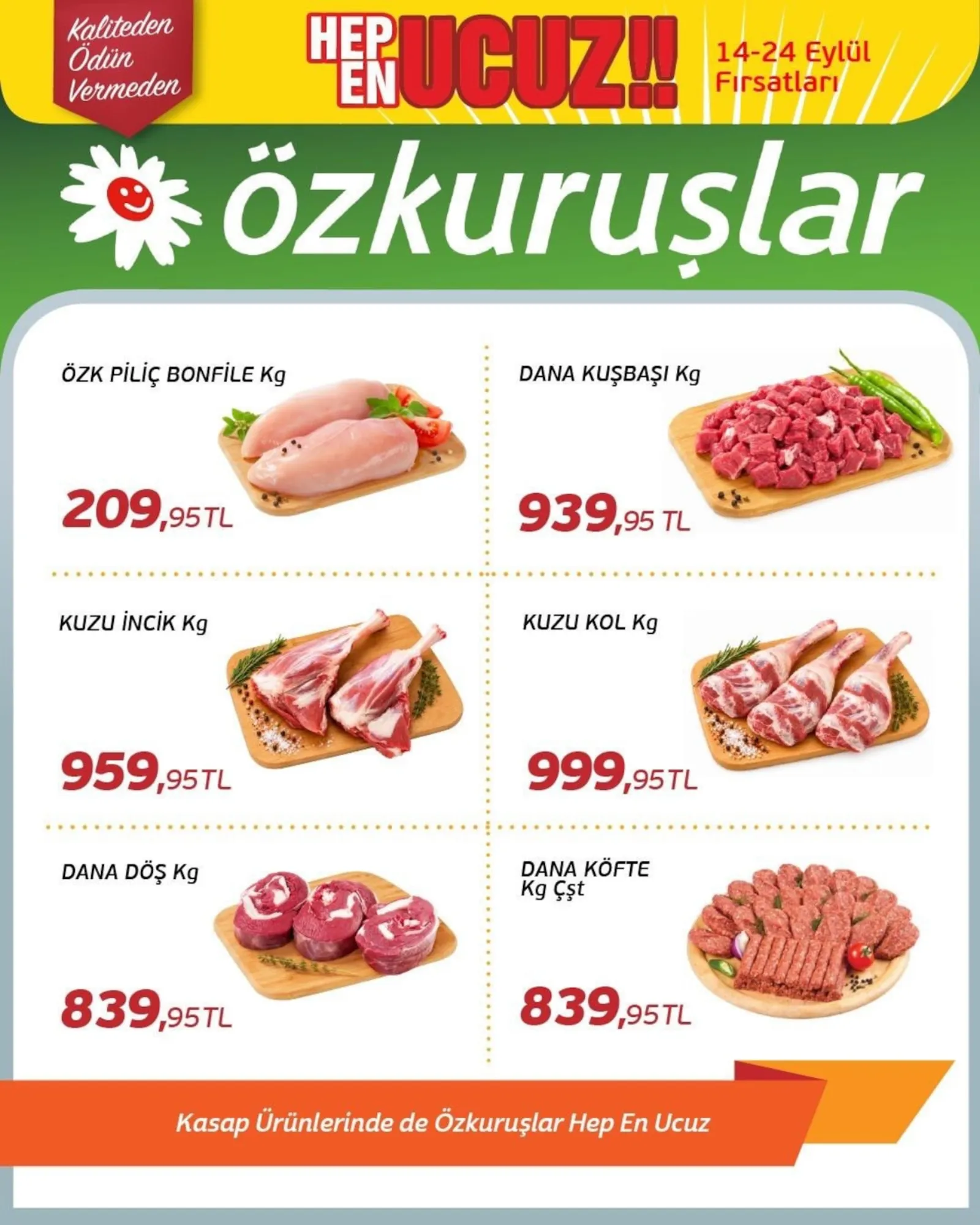 Özkuruşlar Gıda broşürü sayfa 8