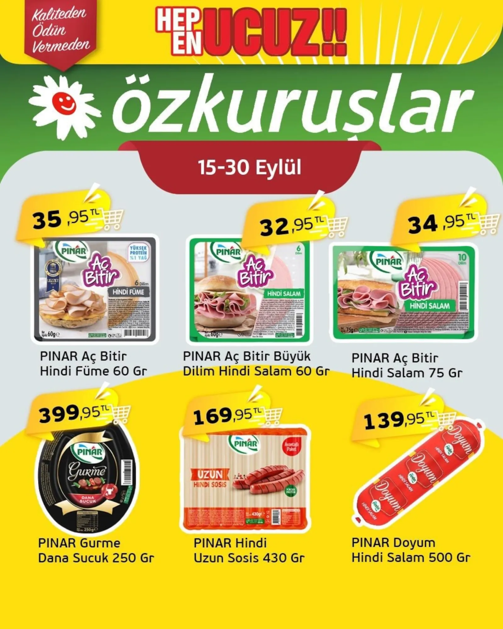 Özkuruşlar Gıda broşürü sayfa 2