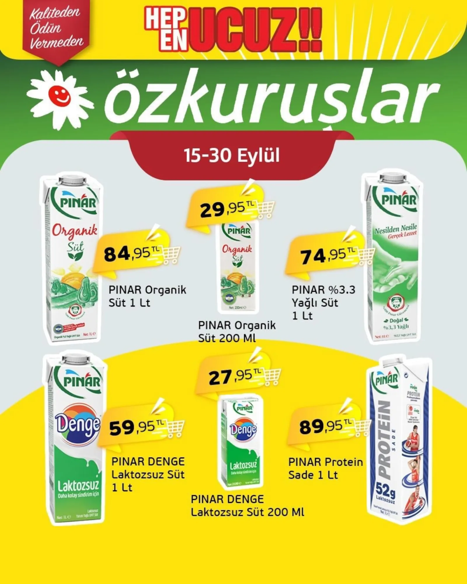 Özkuruşlar Gıda broşürü