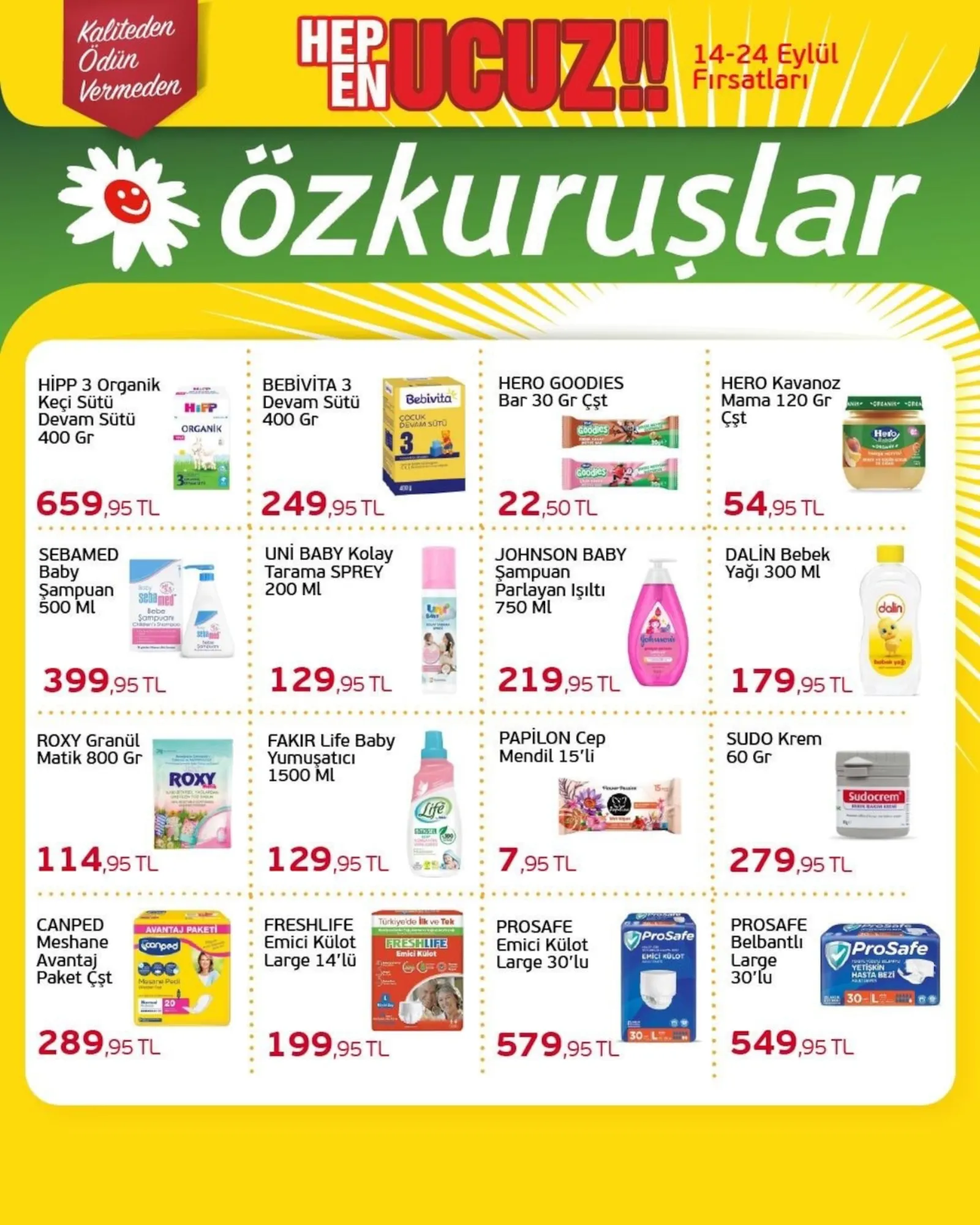 Özkuruşlar Gıda broşürü sayfa 11