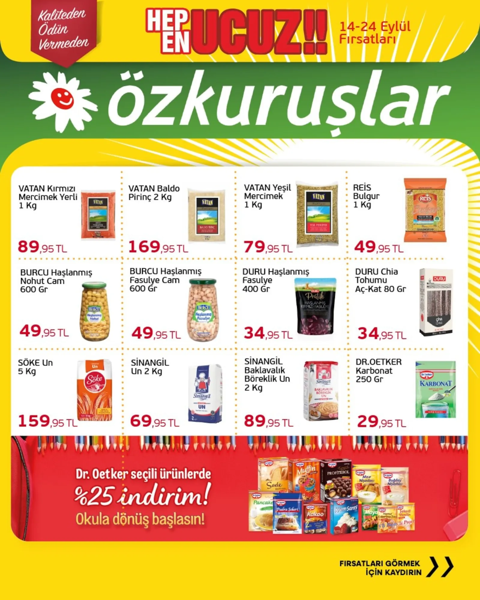 Özkuruşlar Gıda broşürü sayfa 5