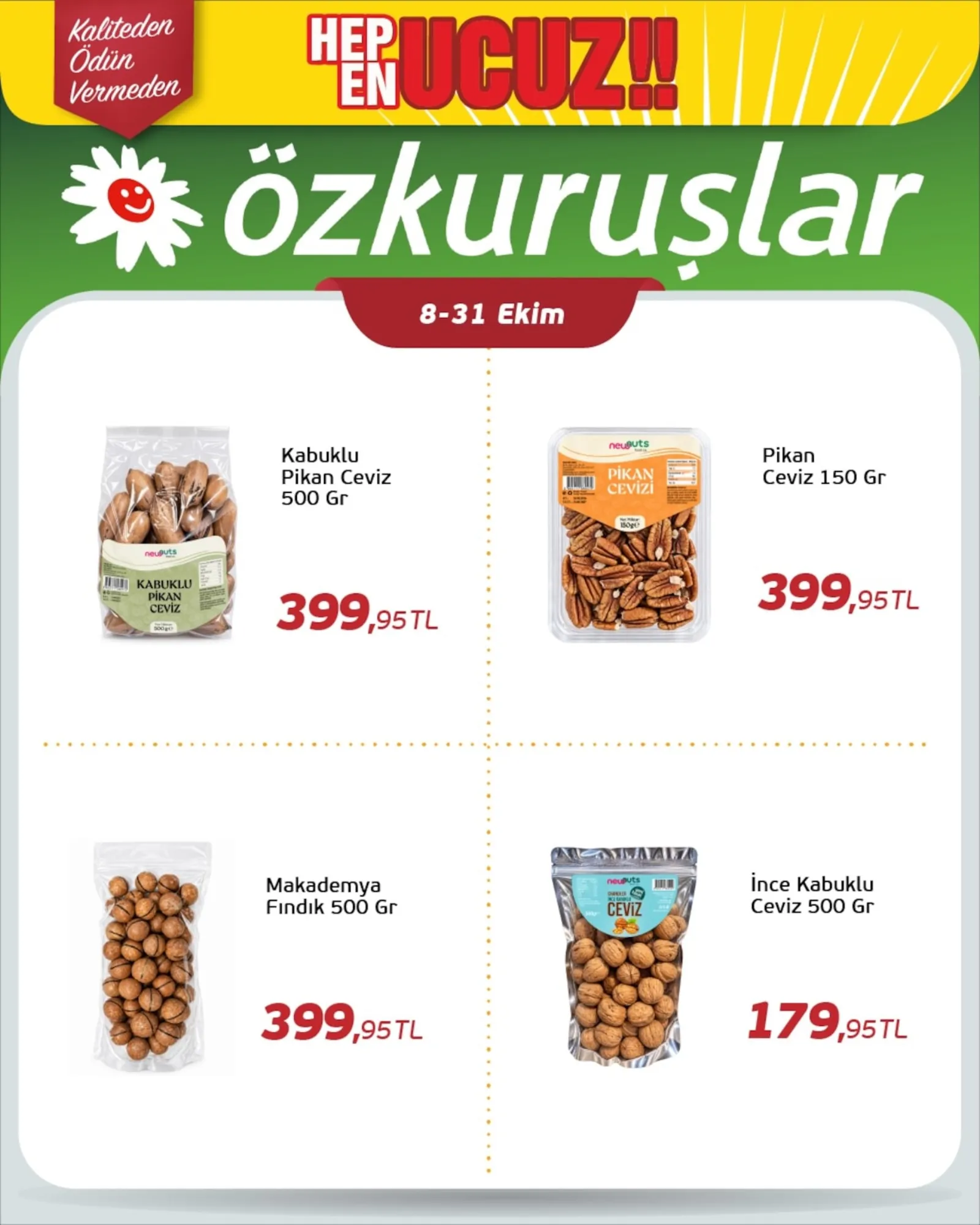 Özkuruşlar Gıda broşürü sayfa 2