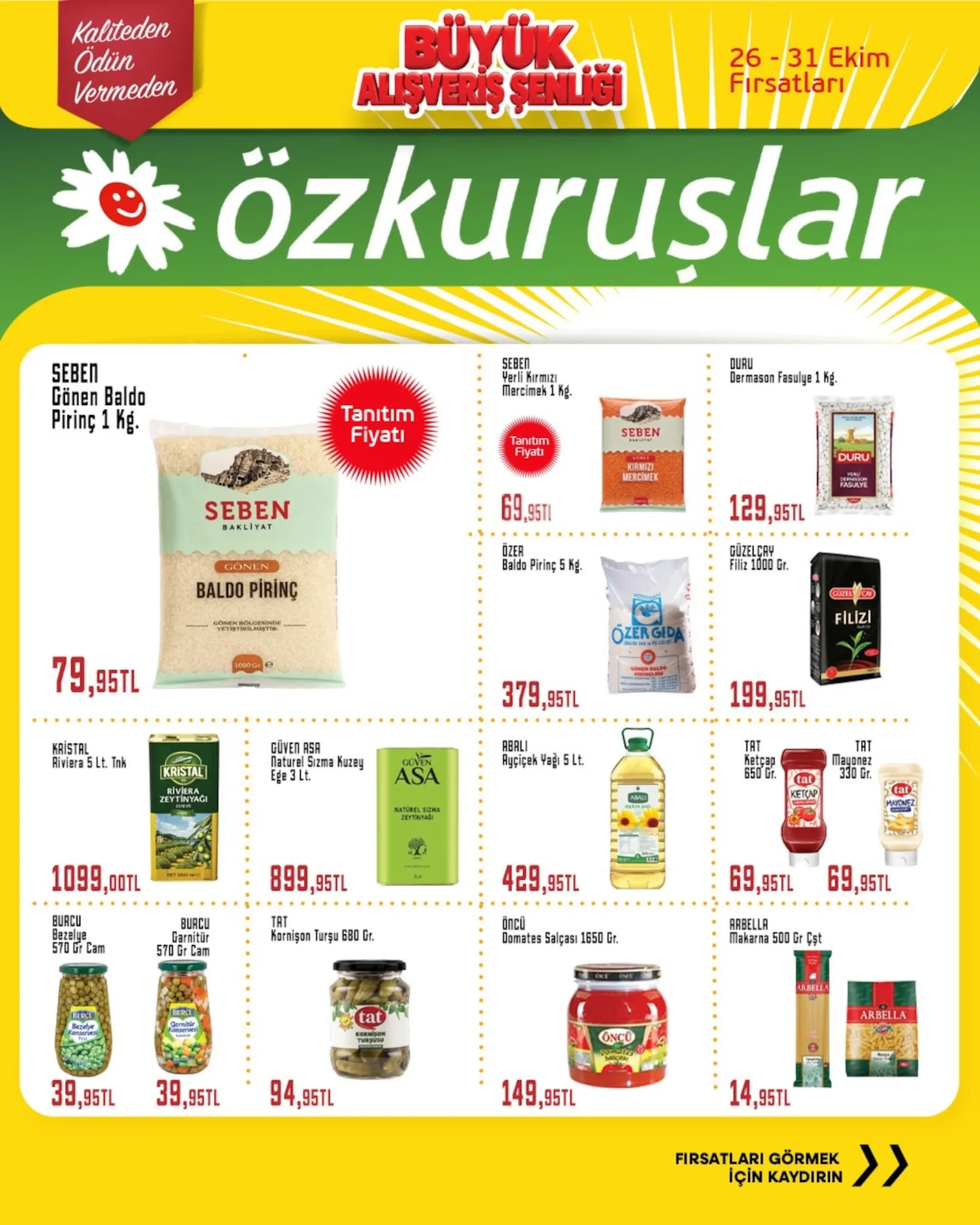 Özkuruşlar Gıda broşürü sayfa 5