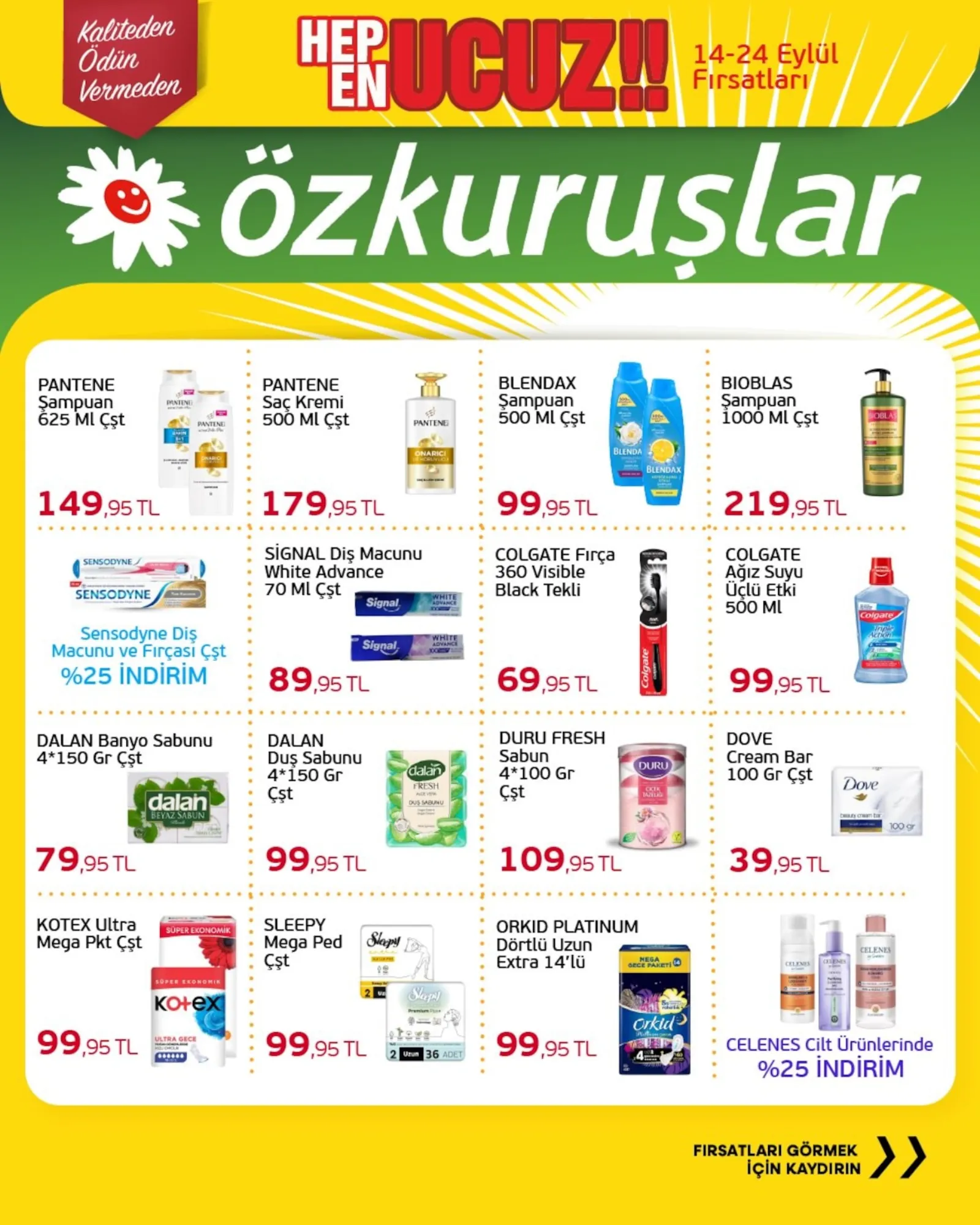 Özkuruşlar Gıda broşürü sayfa 13