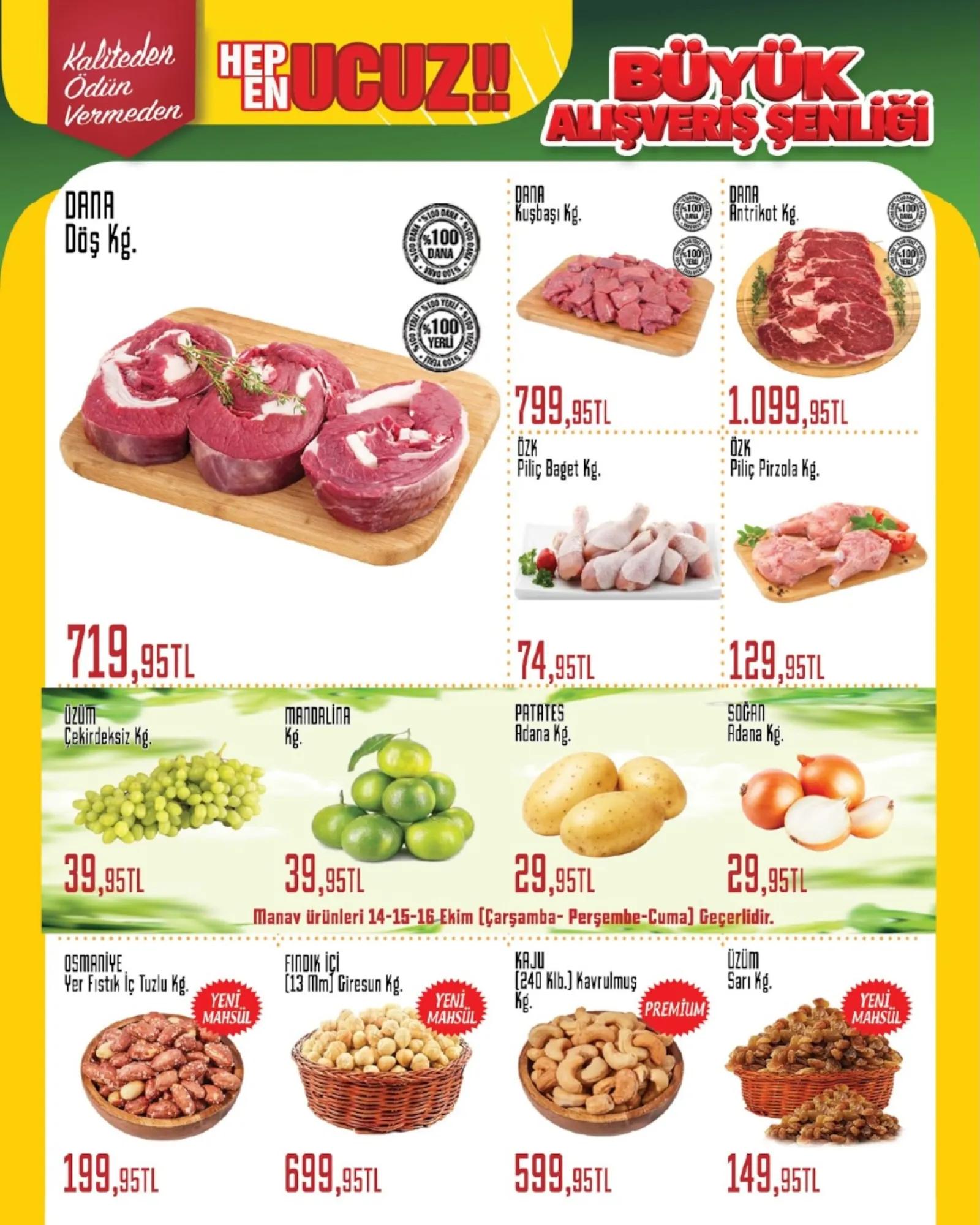 Özkuruşlar Gıda broşürü sayfa 2