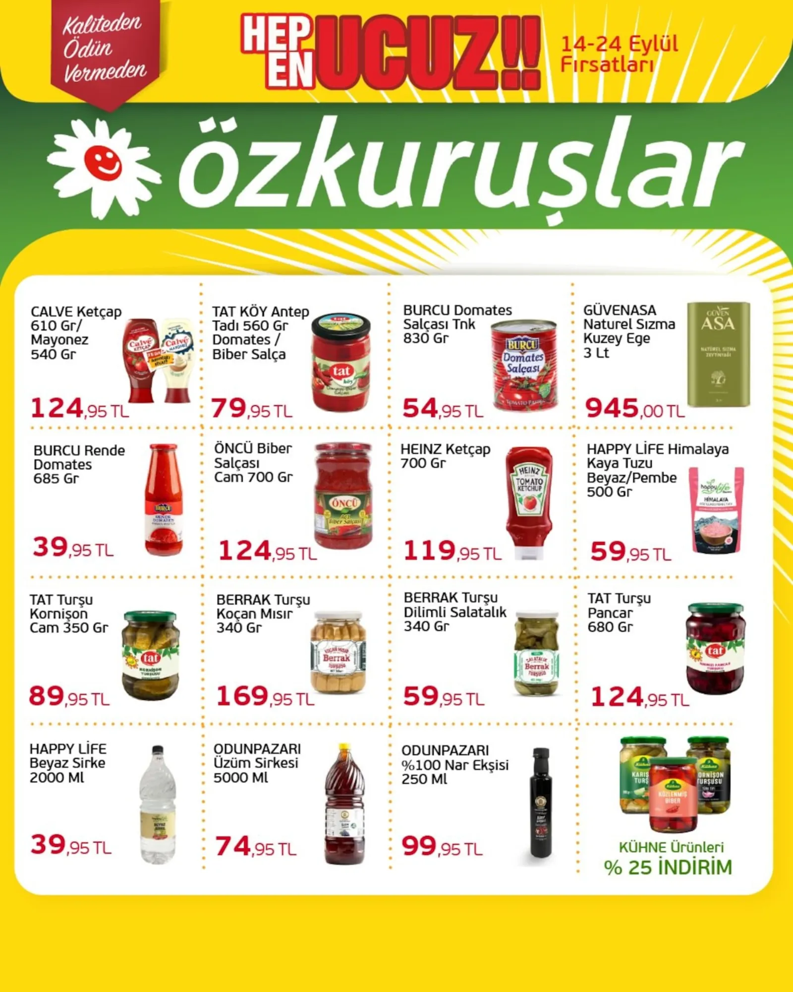 Özkuruşlar Gıda broşürü sayfa 4