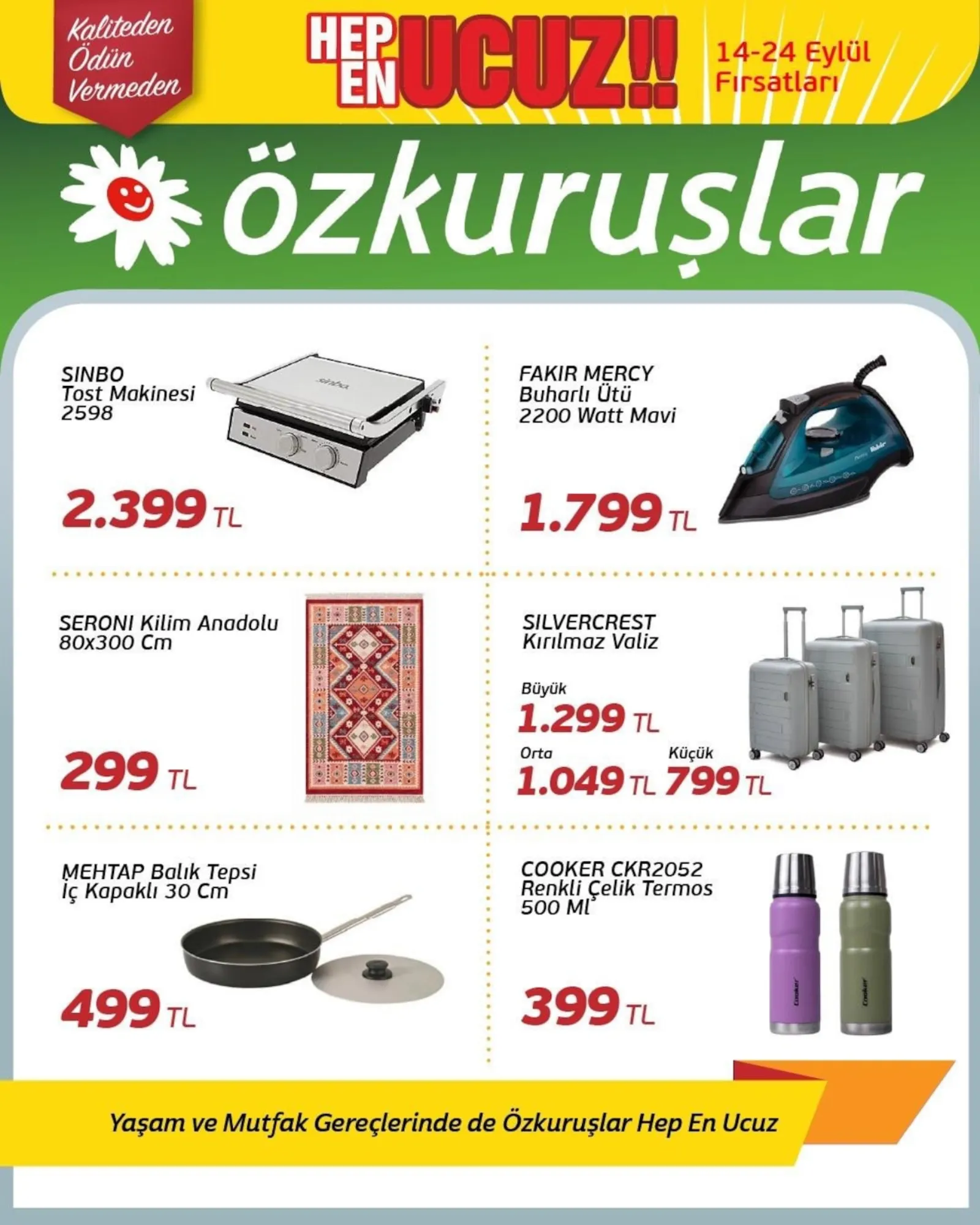 Özkuruşlar Gıda broşürü sayfa 21