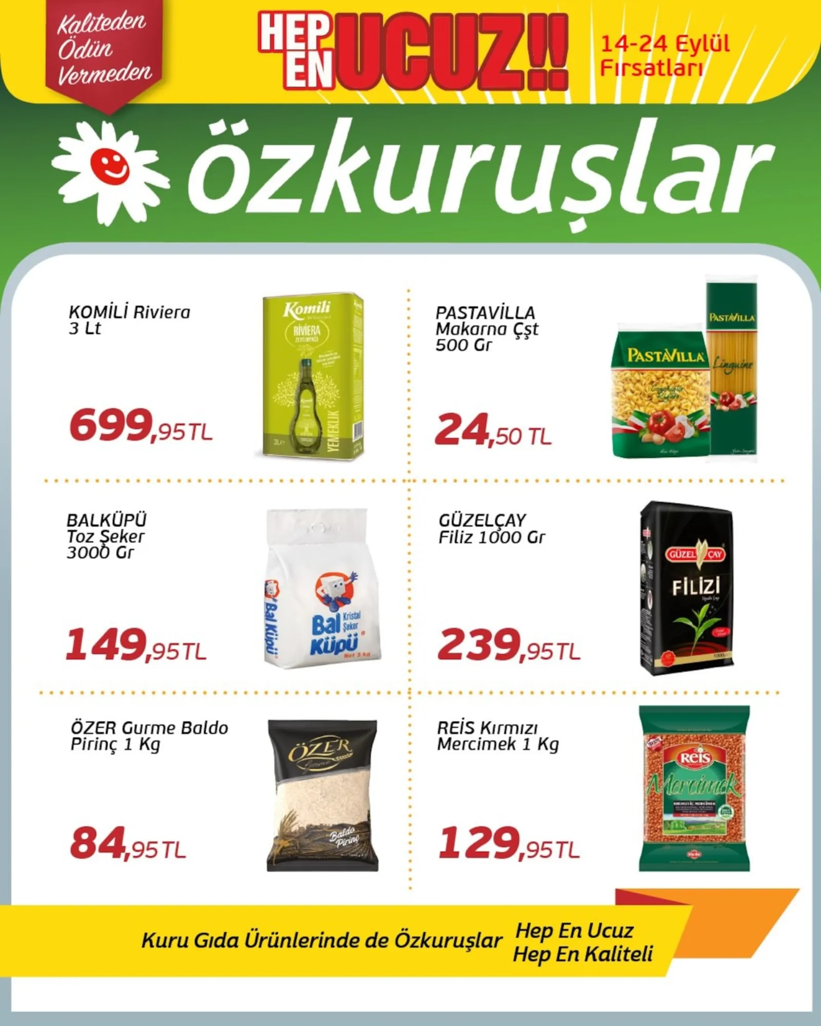 Özkuruşlar Gıda broşürü sayfa 18