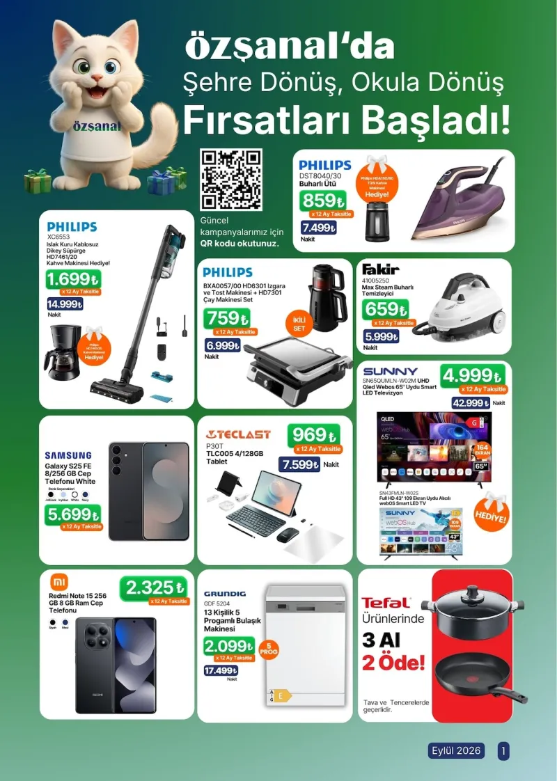 Özşanal broşürü sayfa 1