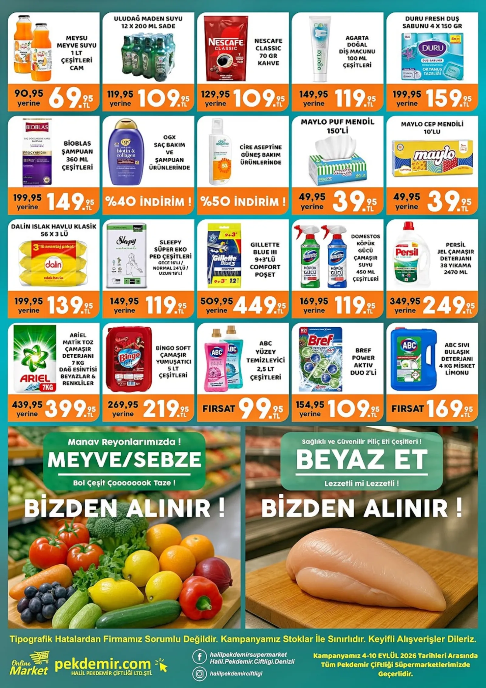 Pekdemir Market broşürü sayfa 2