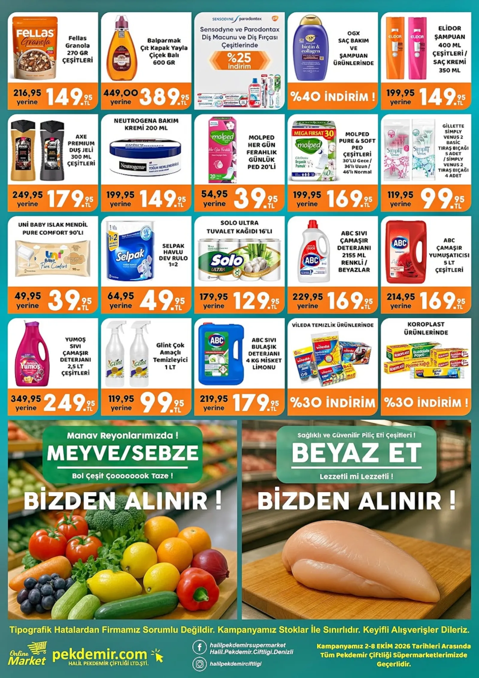 Pekdemir Market broşürü sayfa 2
