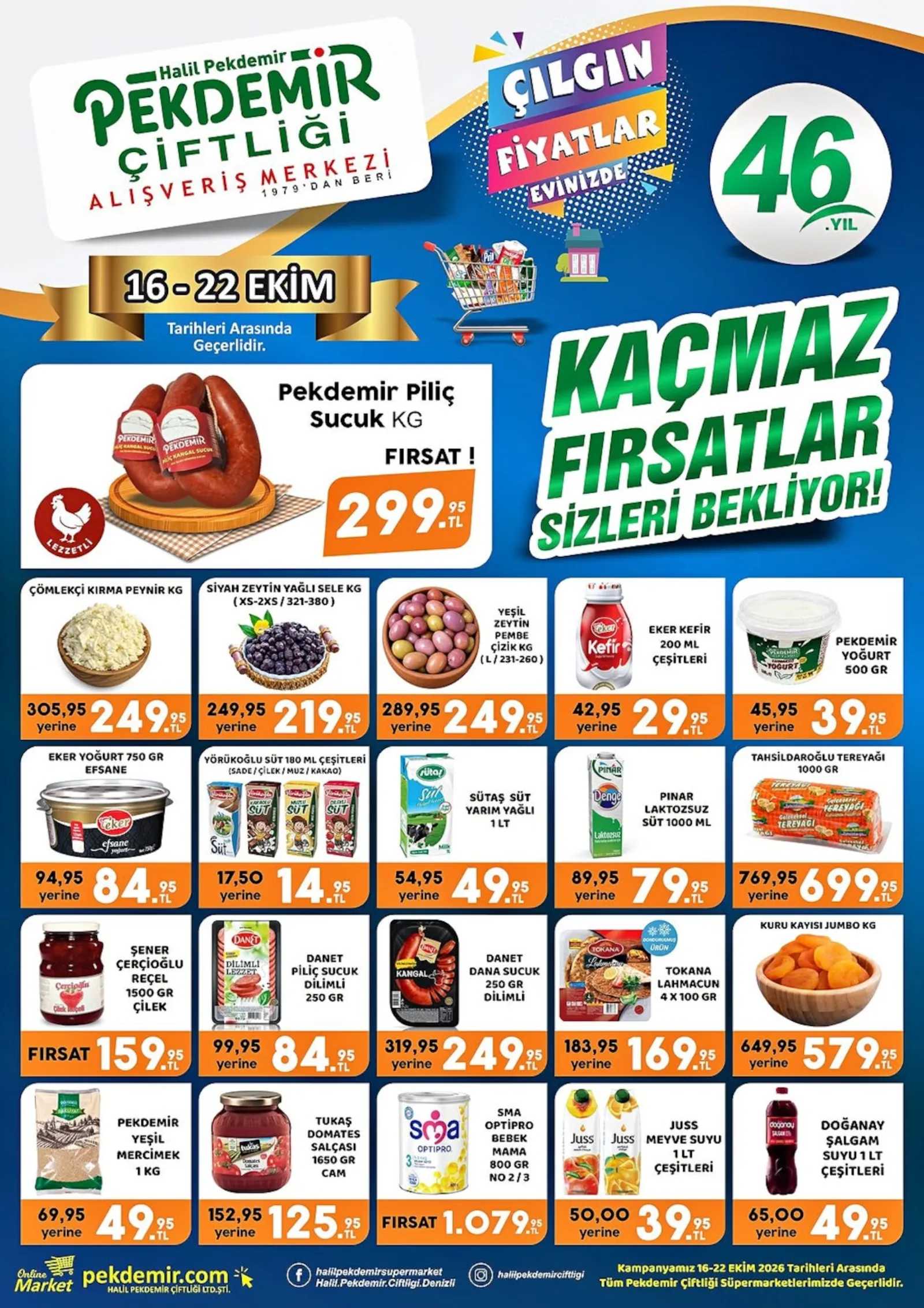 Pekdemir Market broşürü sayfa 1