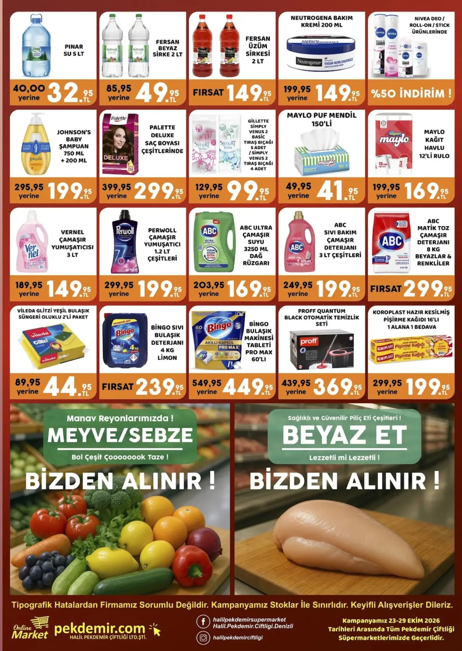 Pekdemir Market broşürü sayfa 23