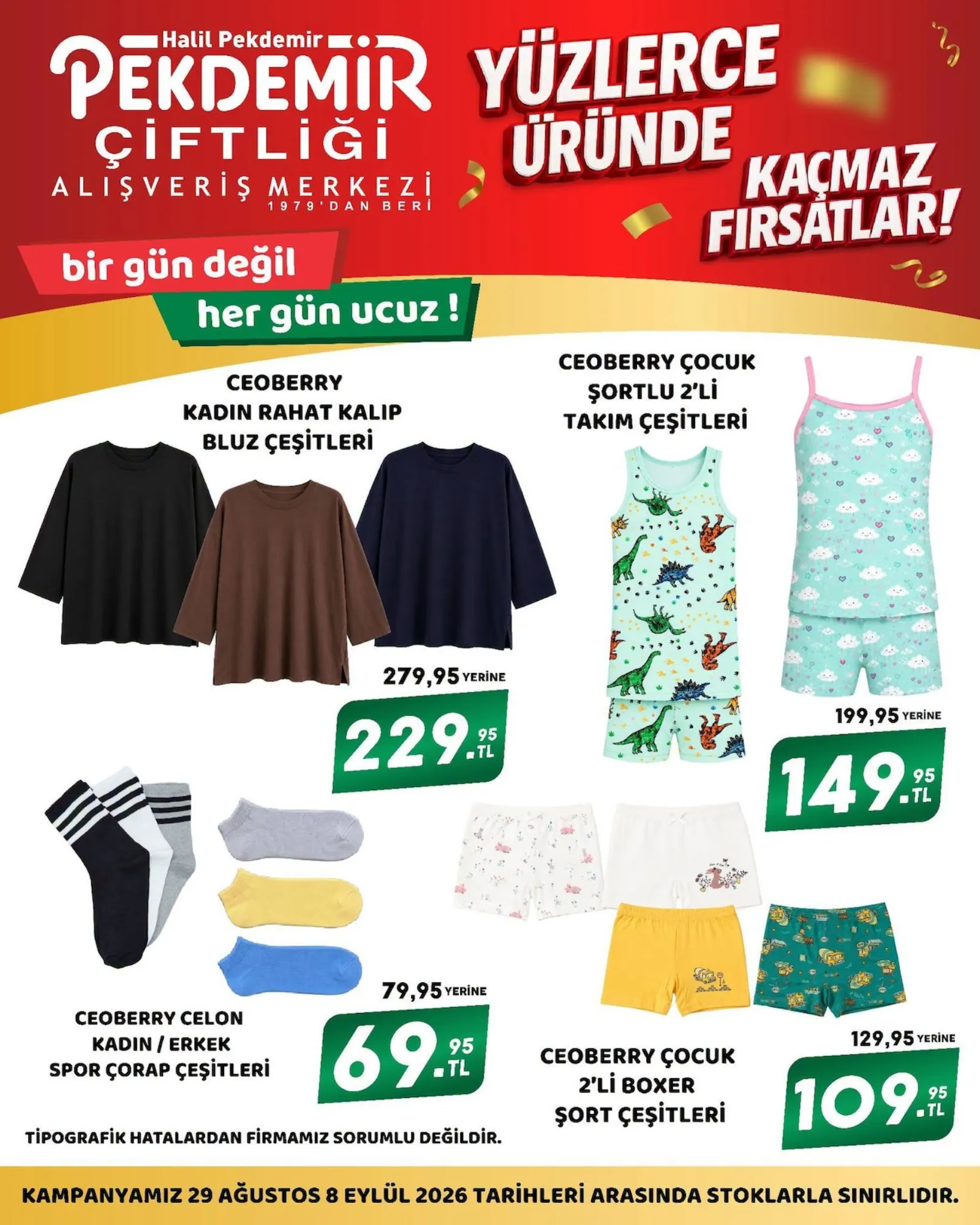 Pekdemir Market broşürü