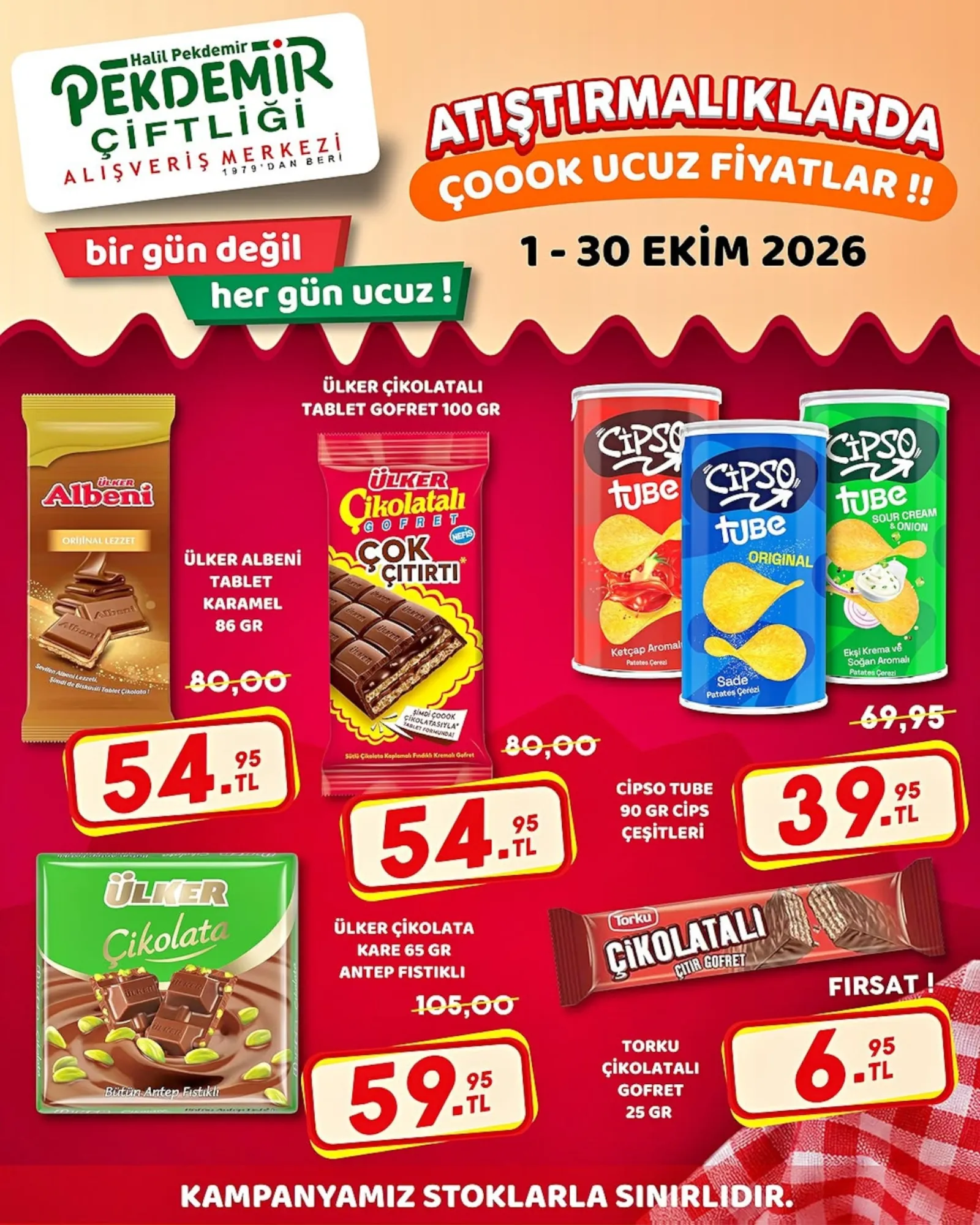 Pekdemir Market broşürü sayfa 1