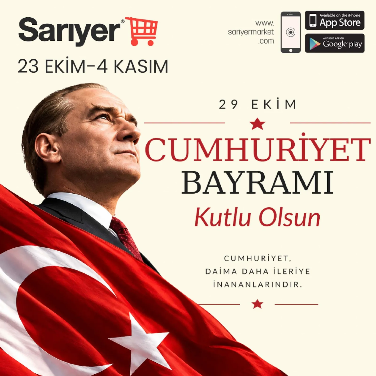 Sarıyer Market broşürü sayfa 1