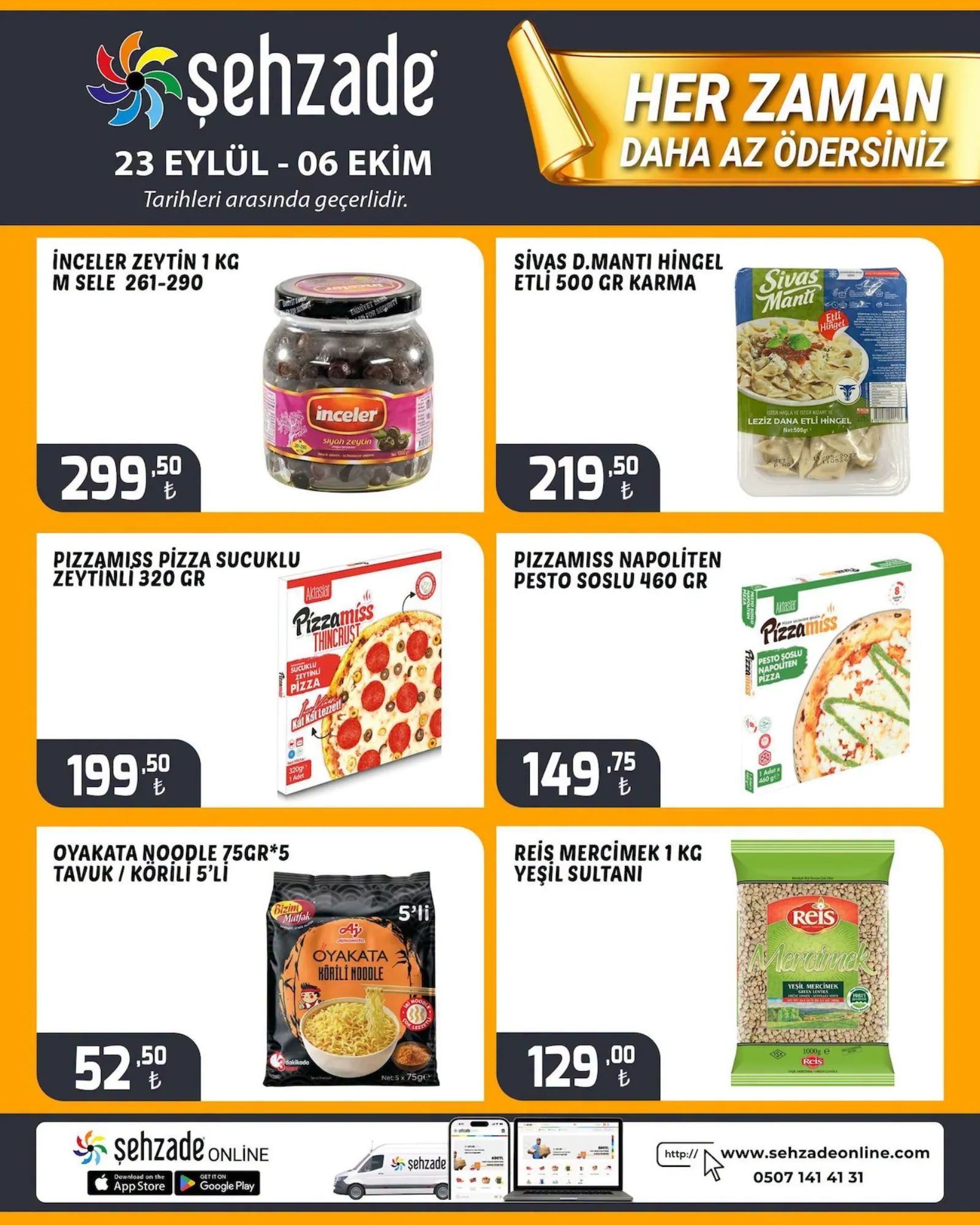 Şehzade Market broşürü sayfa 2