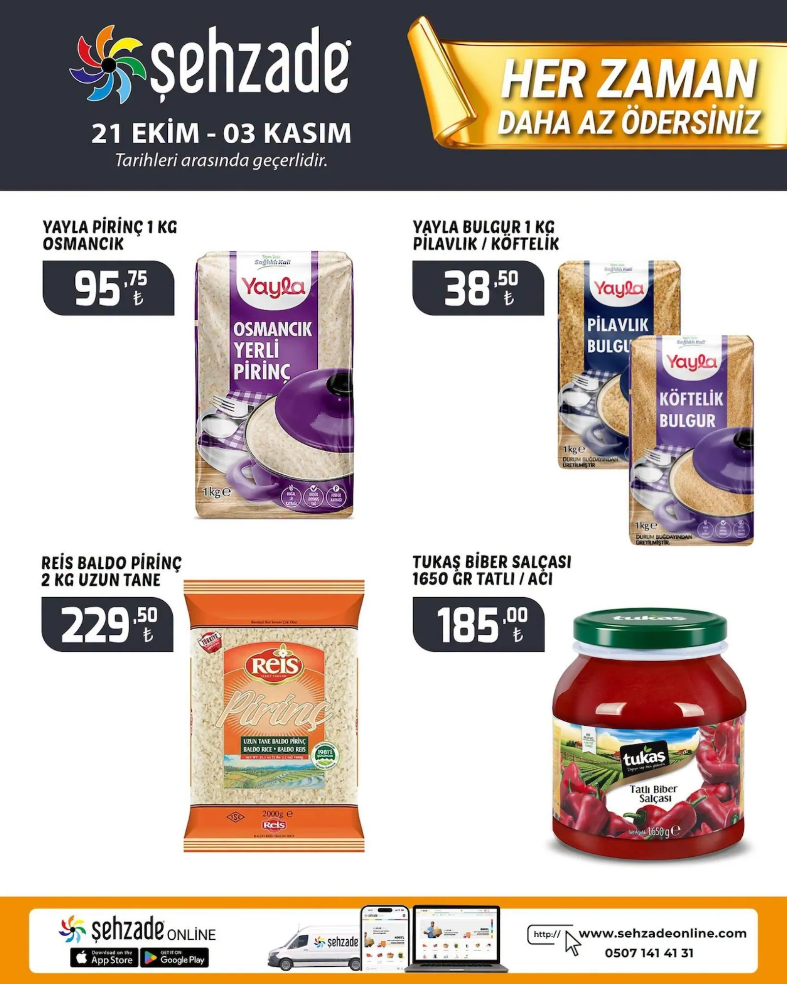 Şehzade Market broşürü sayfa 3
