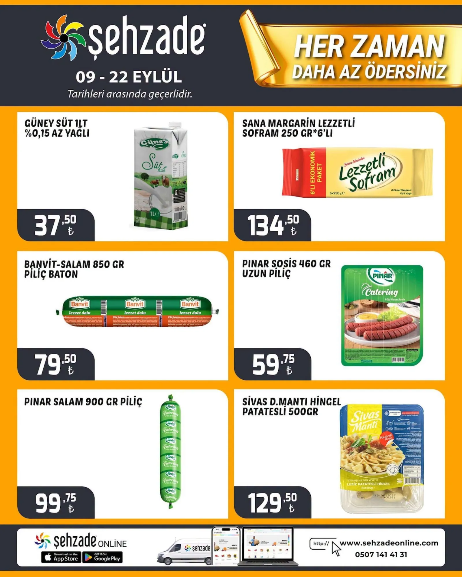 Şehzade Market broşürü sayfa 2