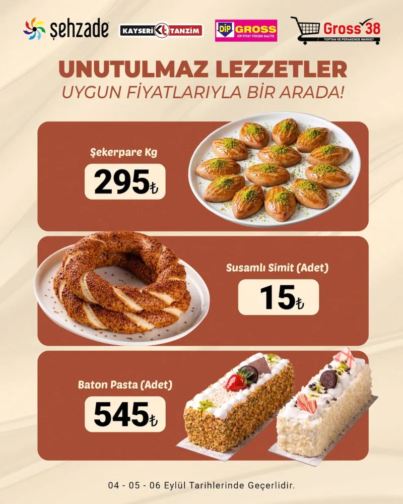 Şehzade Market broşürü