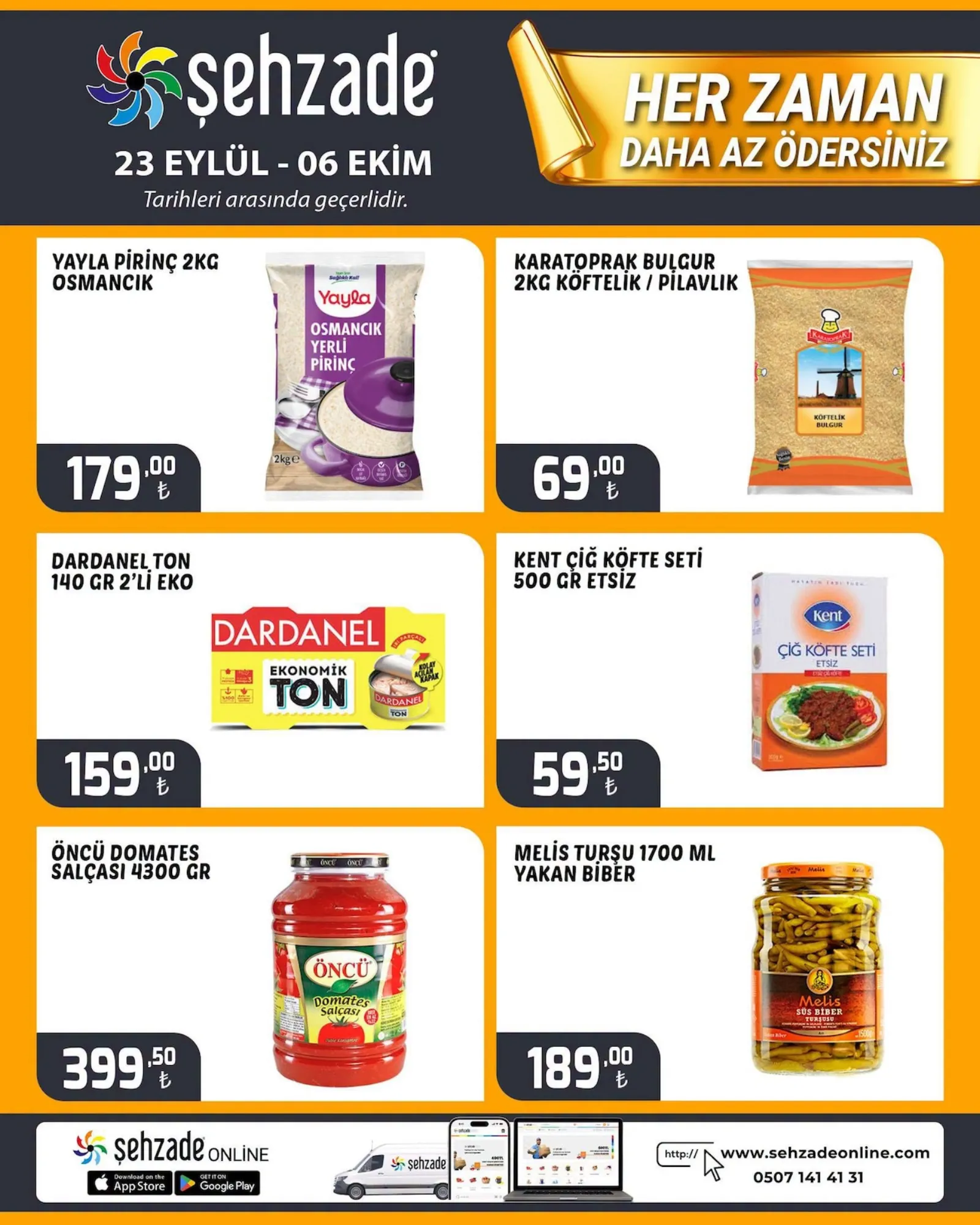 Şehzade Market broşürü sayfa 3