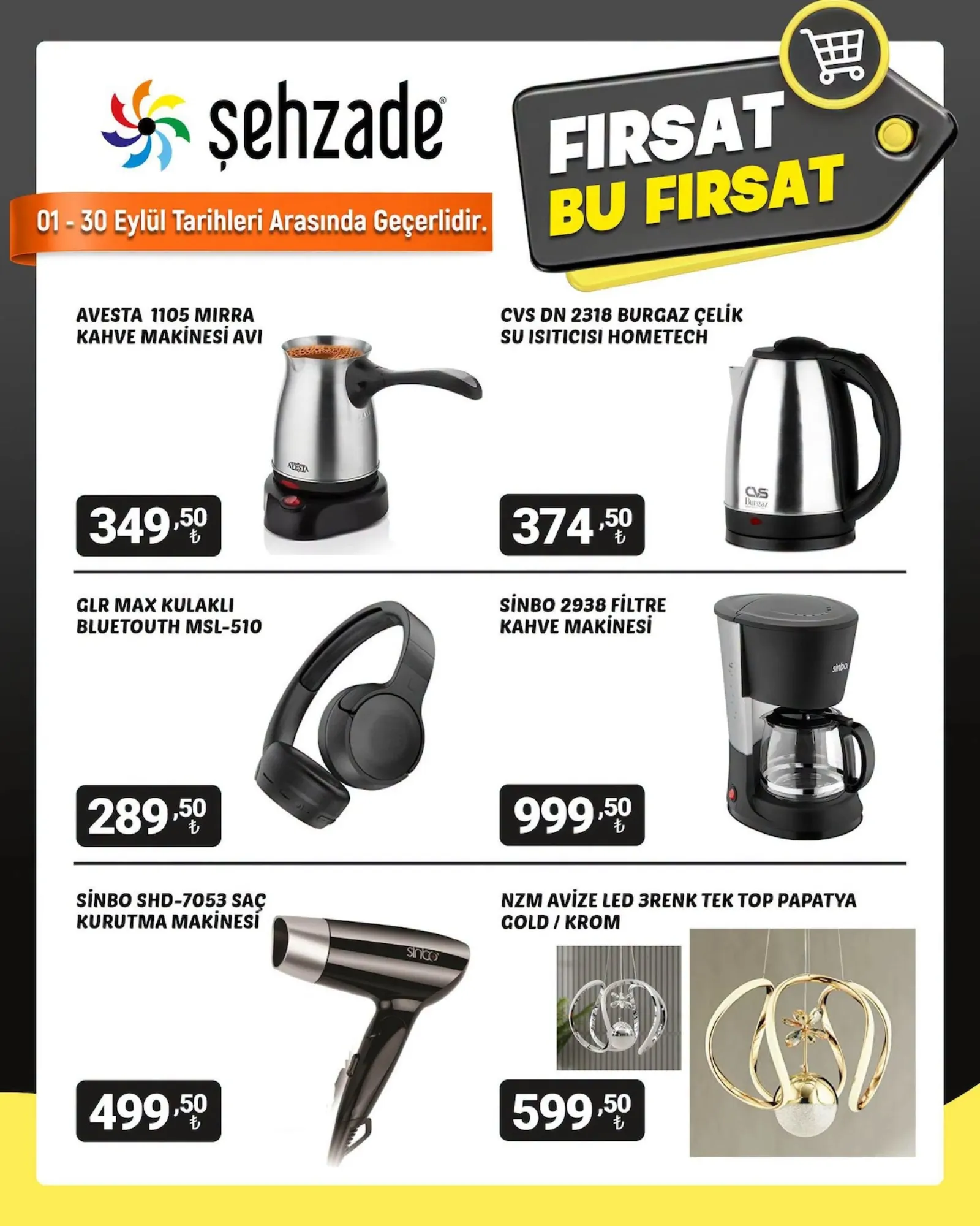 Şehzade Market broşürü sayfa 1