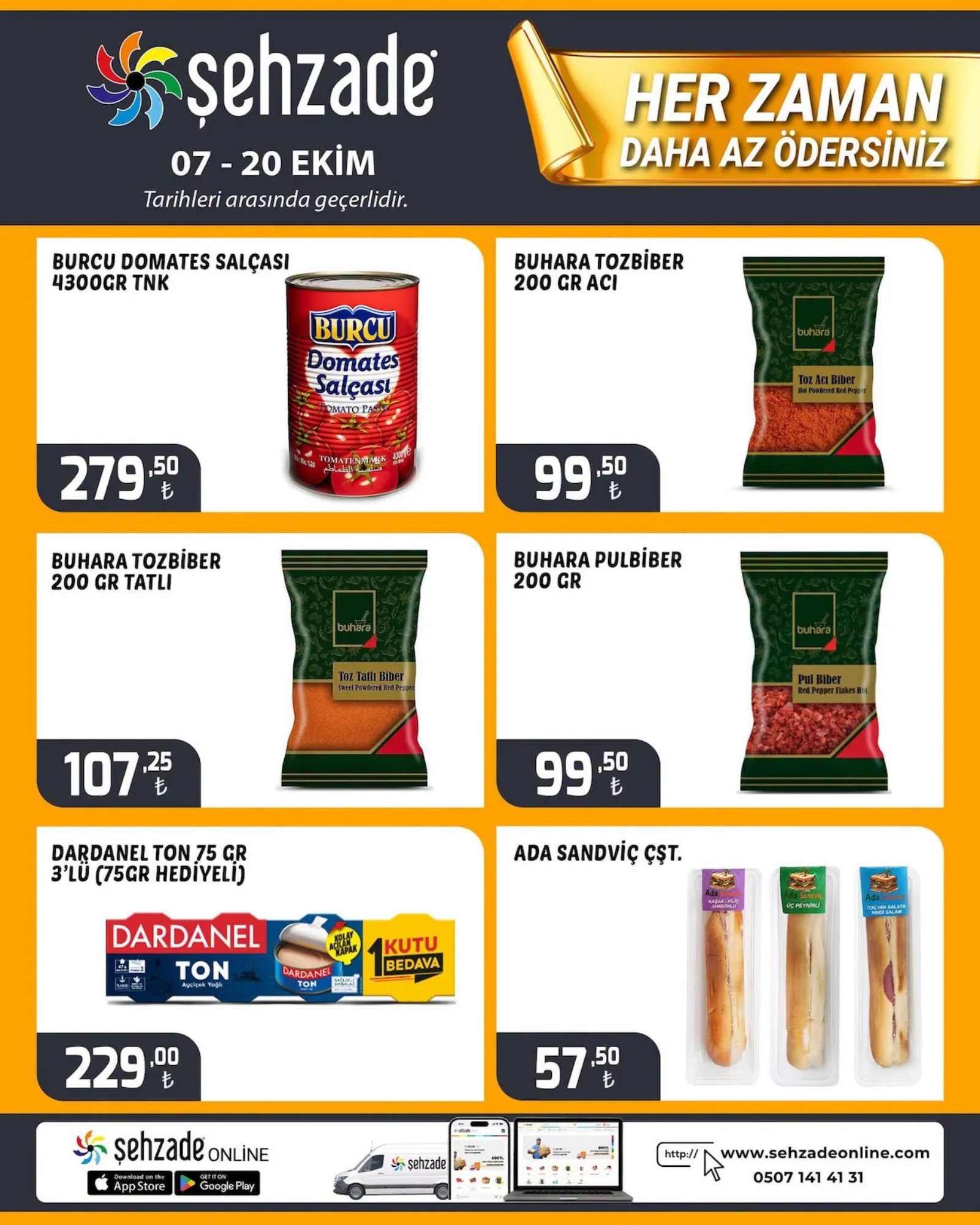 Şehzade Market broşürü sayfa 3