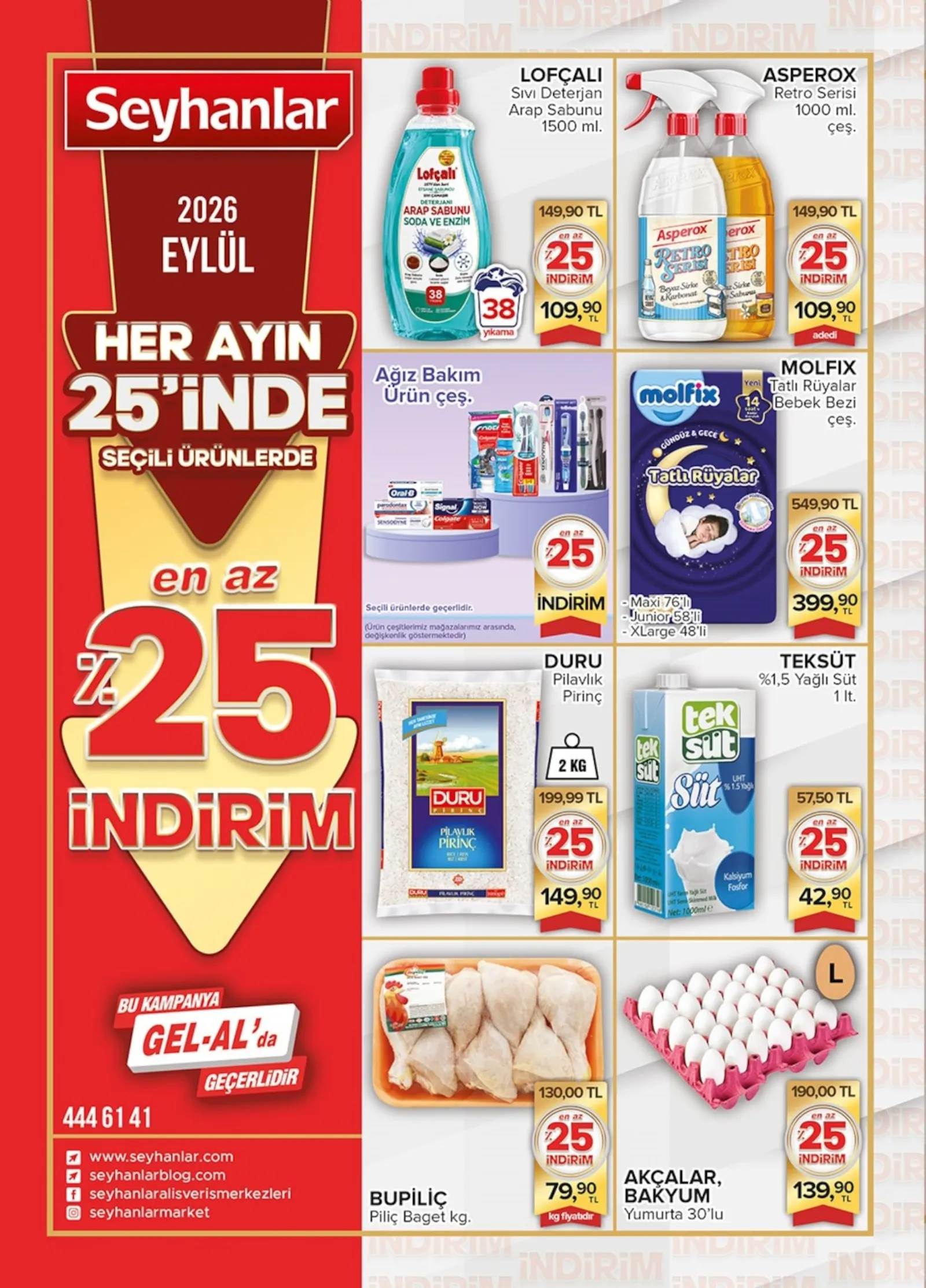 Seyhanlar broşürü sayfa 1