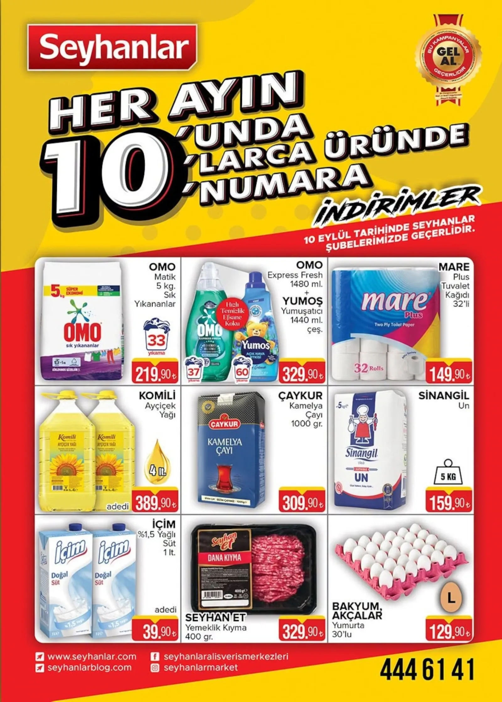 Seyhanlar broşürü sayfa 1