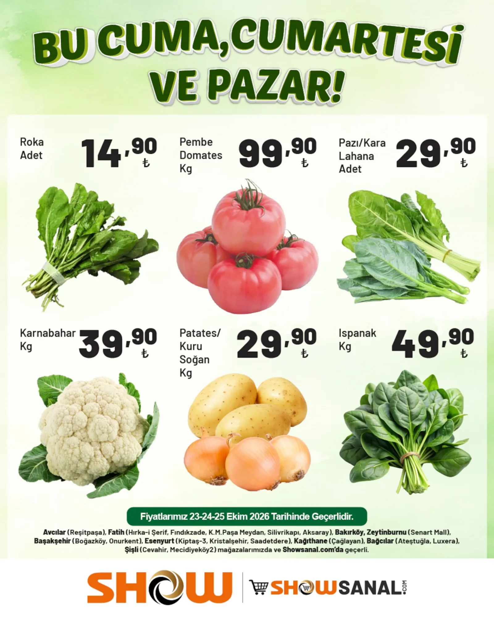 Show Market broşürü sayfa 2